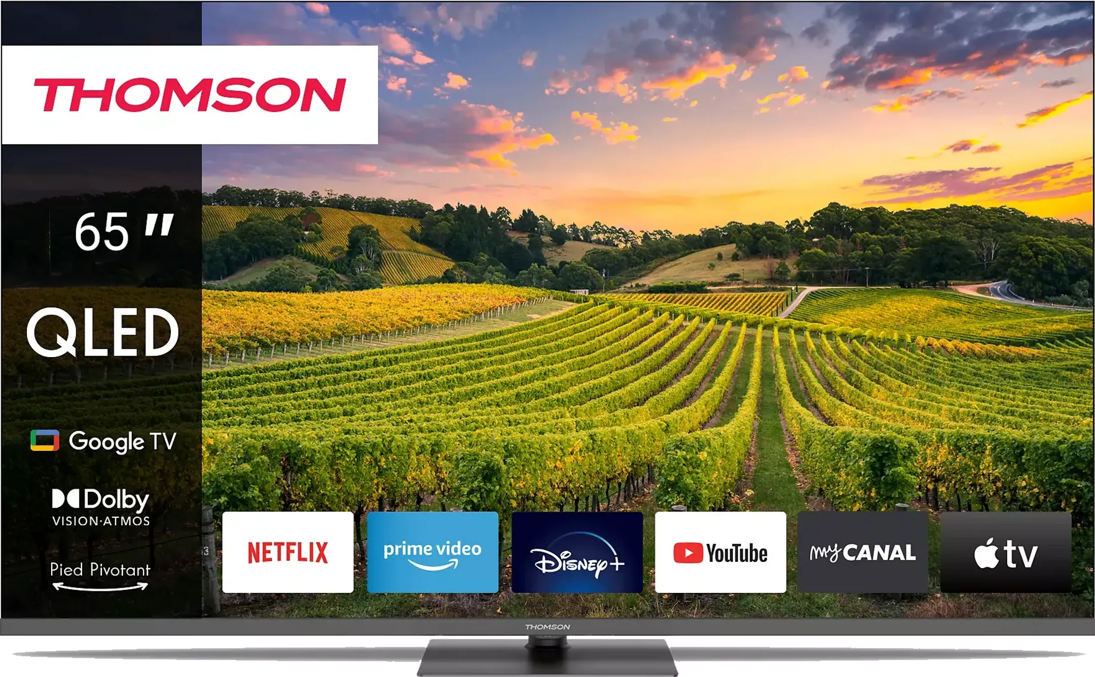 Thomson TV QLED 4K 65QG5C14 (2024) - 65 pouces image