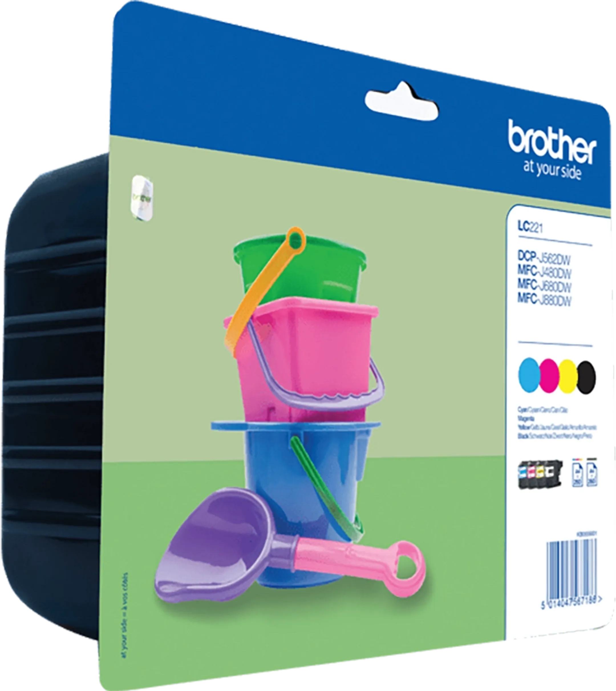 LC-221 4-couleurs Value Pack