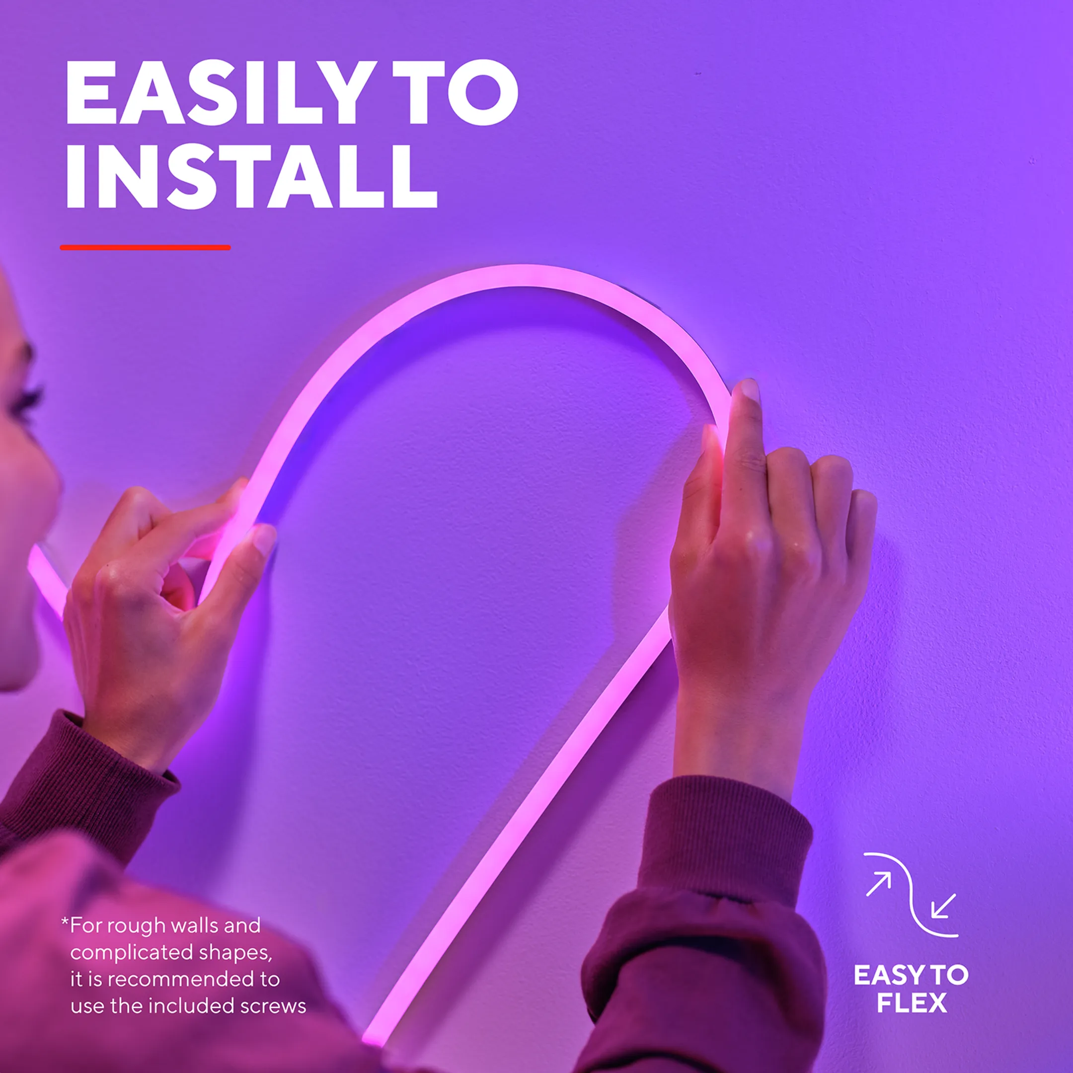 Trust GXT 904 Vybz Cordon lumineux néon LED RGBIC 5M image