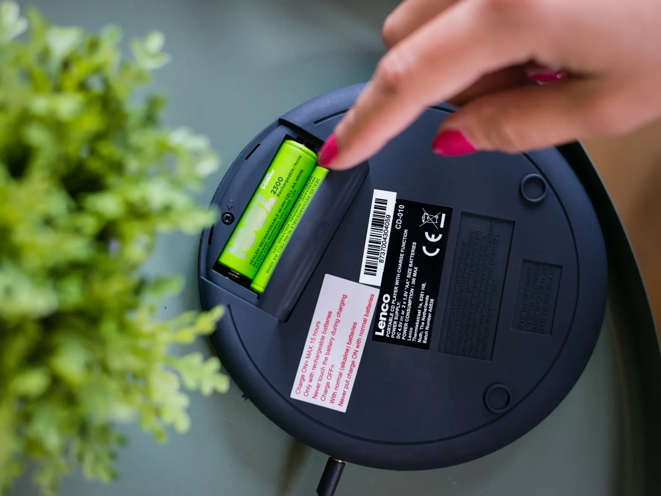 Lenco Lecteur CD portable CD-010 image