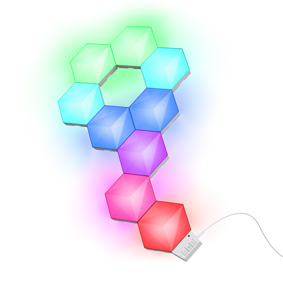 GXT 902 VYBZ Zeshoekige RGB-lichtpanelen