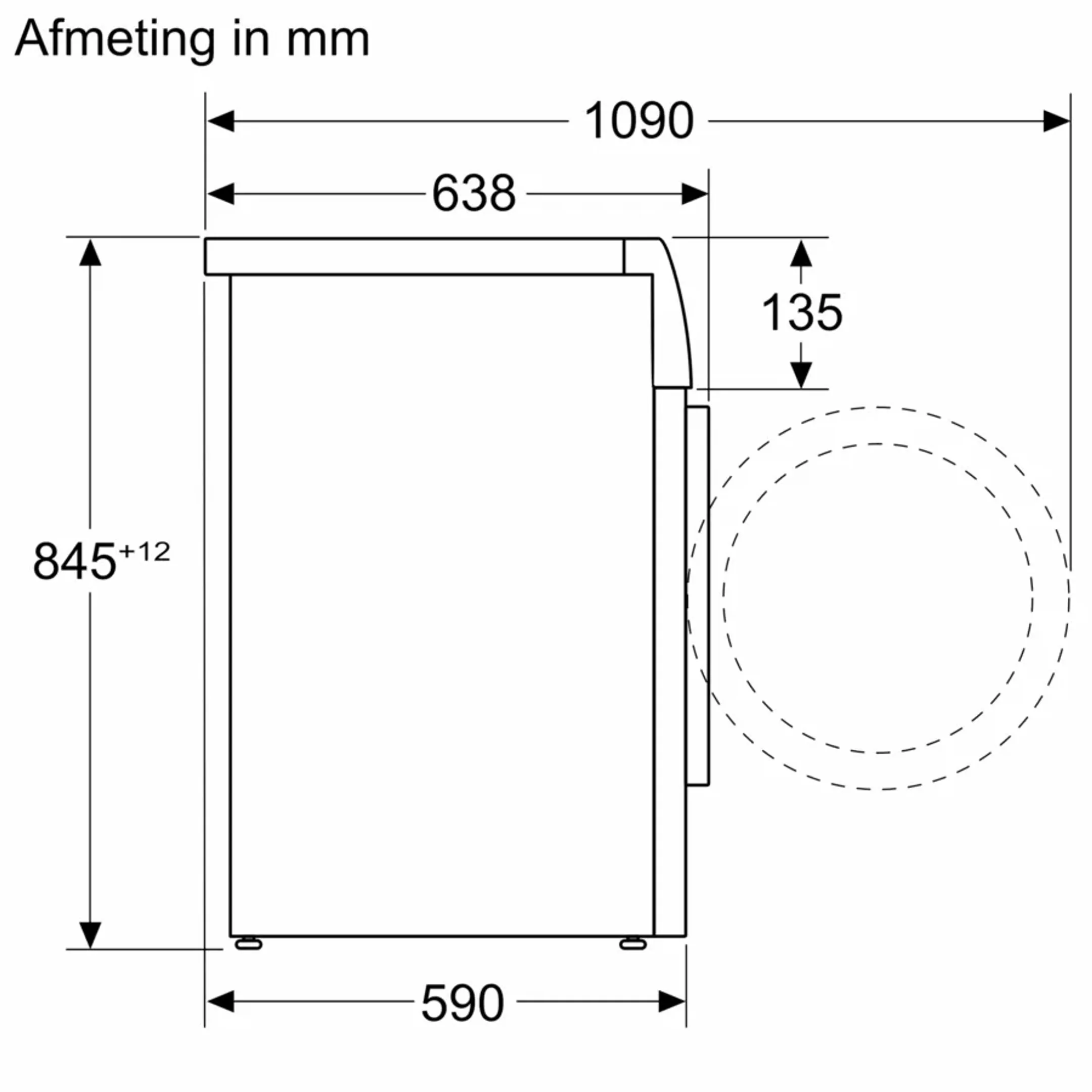 Siemens Wasmachine WG56B2AWFG iQ700 i-Dos 10 kg image