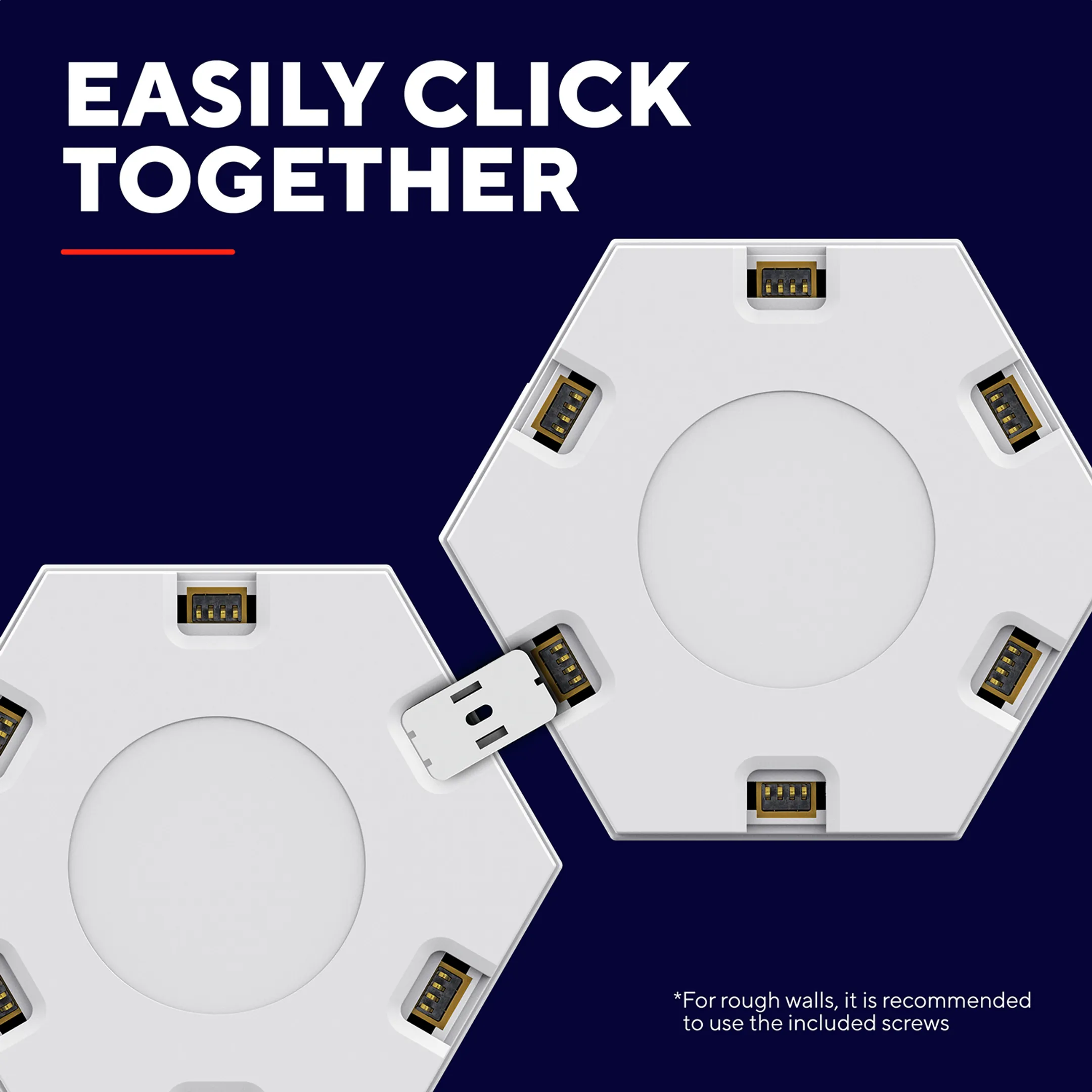 Trust GXT 903 VYBZ Kit d'extension 3 pièces pour panneaux lumineux hexagonaux RVB image