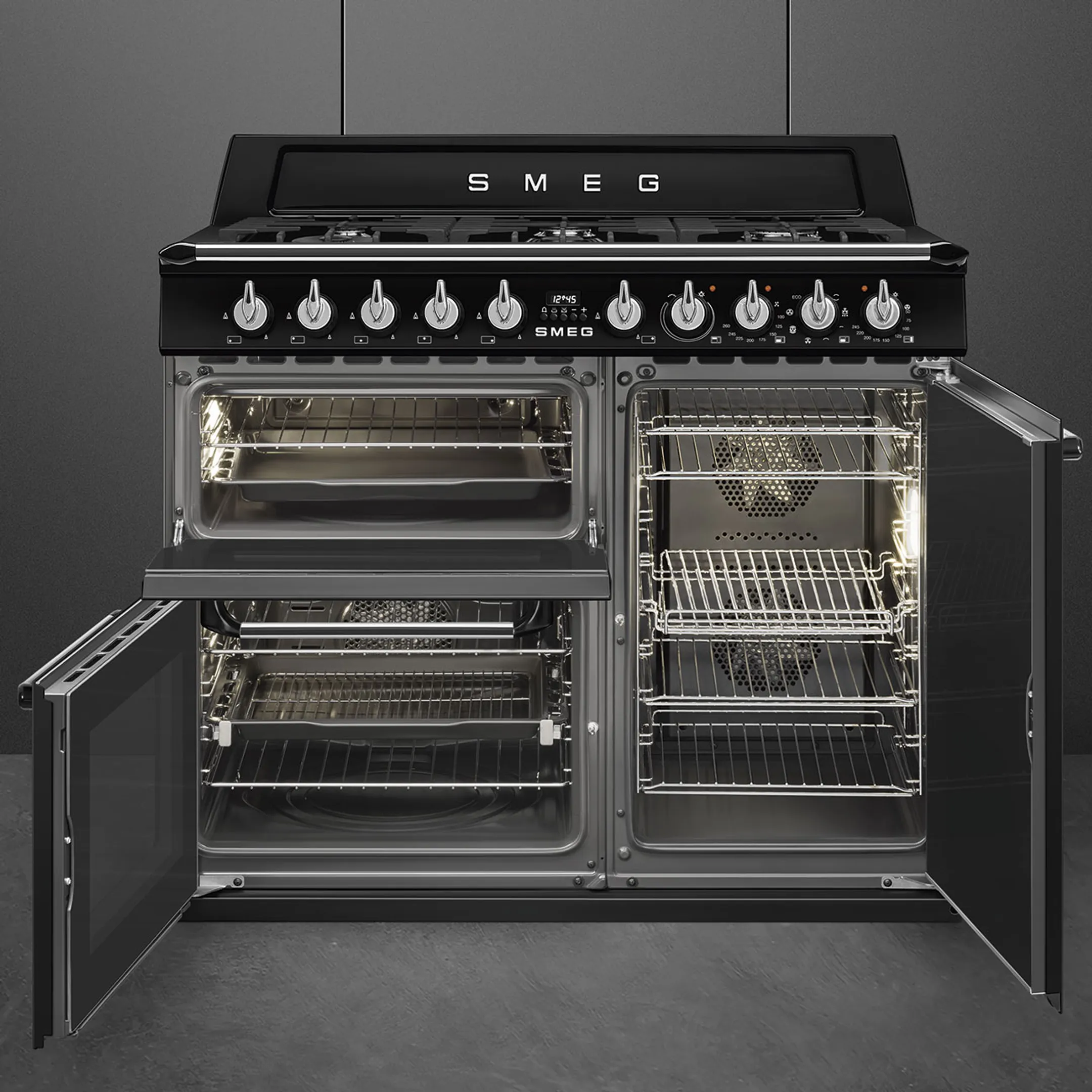 Smeg Cuisinière SCB95CIX Butane image