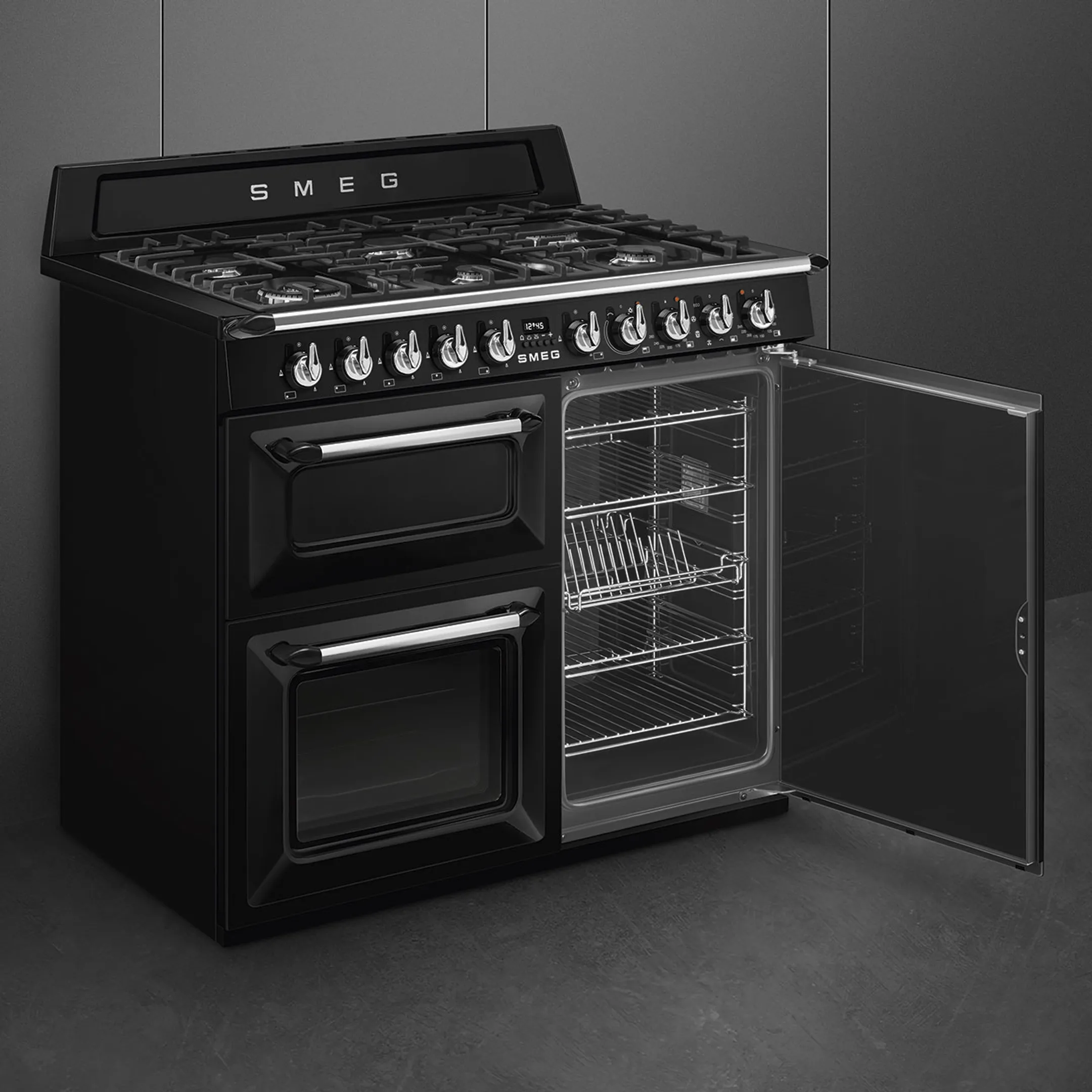 Smeg Cuisinière SCB95CIX Butane image