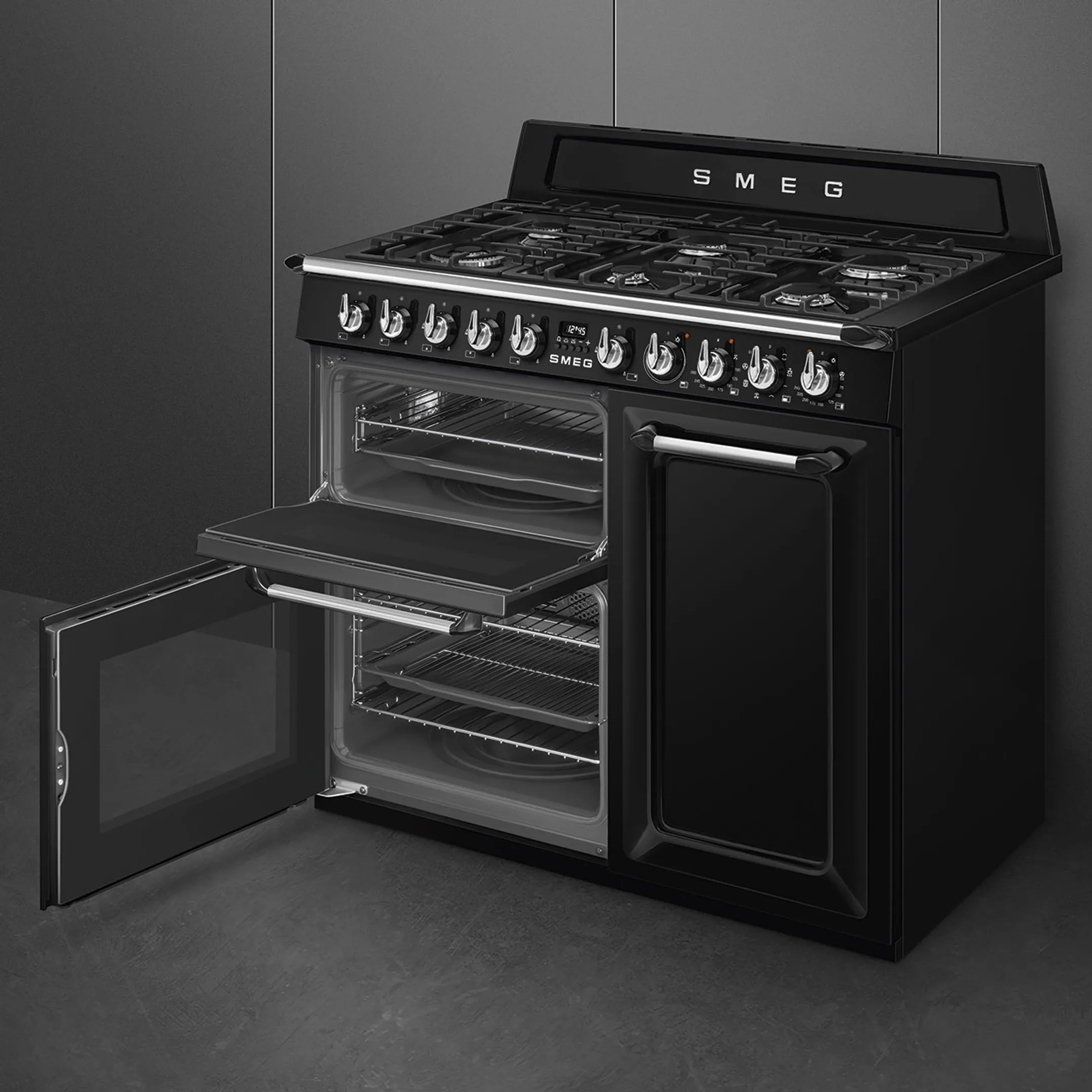Smeg Cuisinière SCB95CIX Butane image