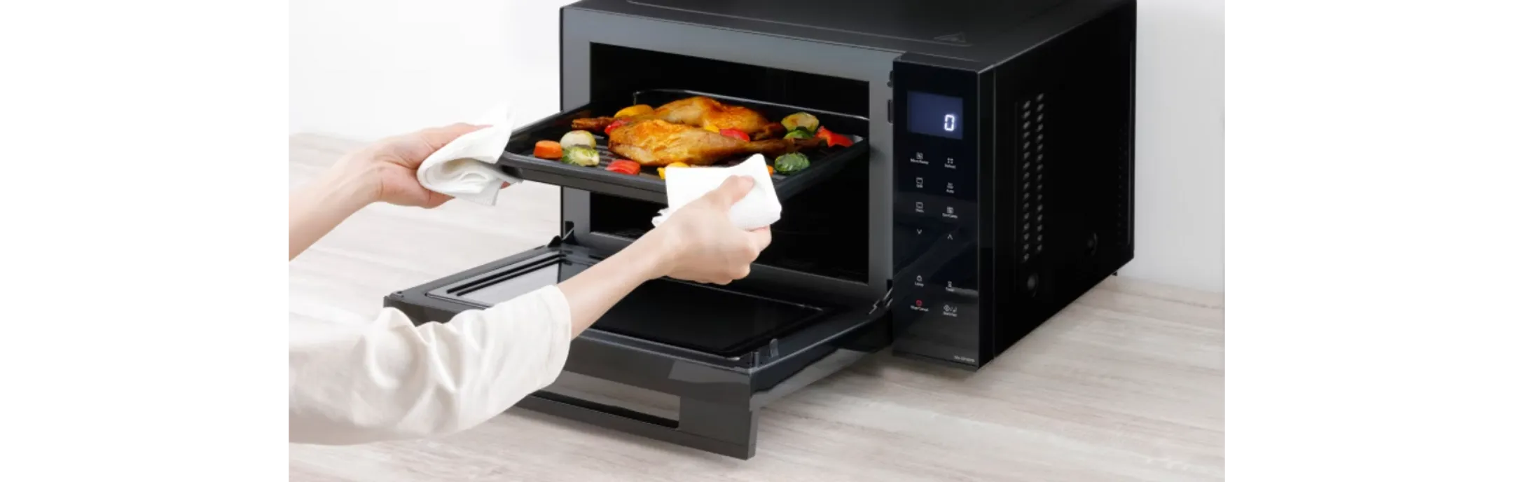 Panasonic Microgolfoven NN-DF38PBEPG image