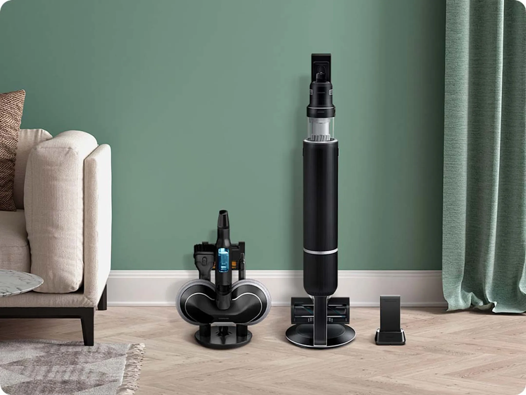 Samsung Steelstofzuiger Bespoke Jet VS28C9784QK/WA image