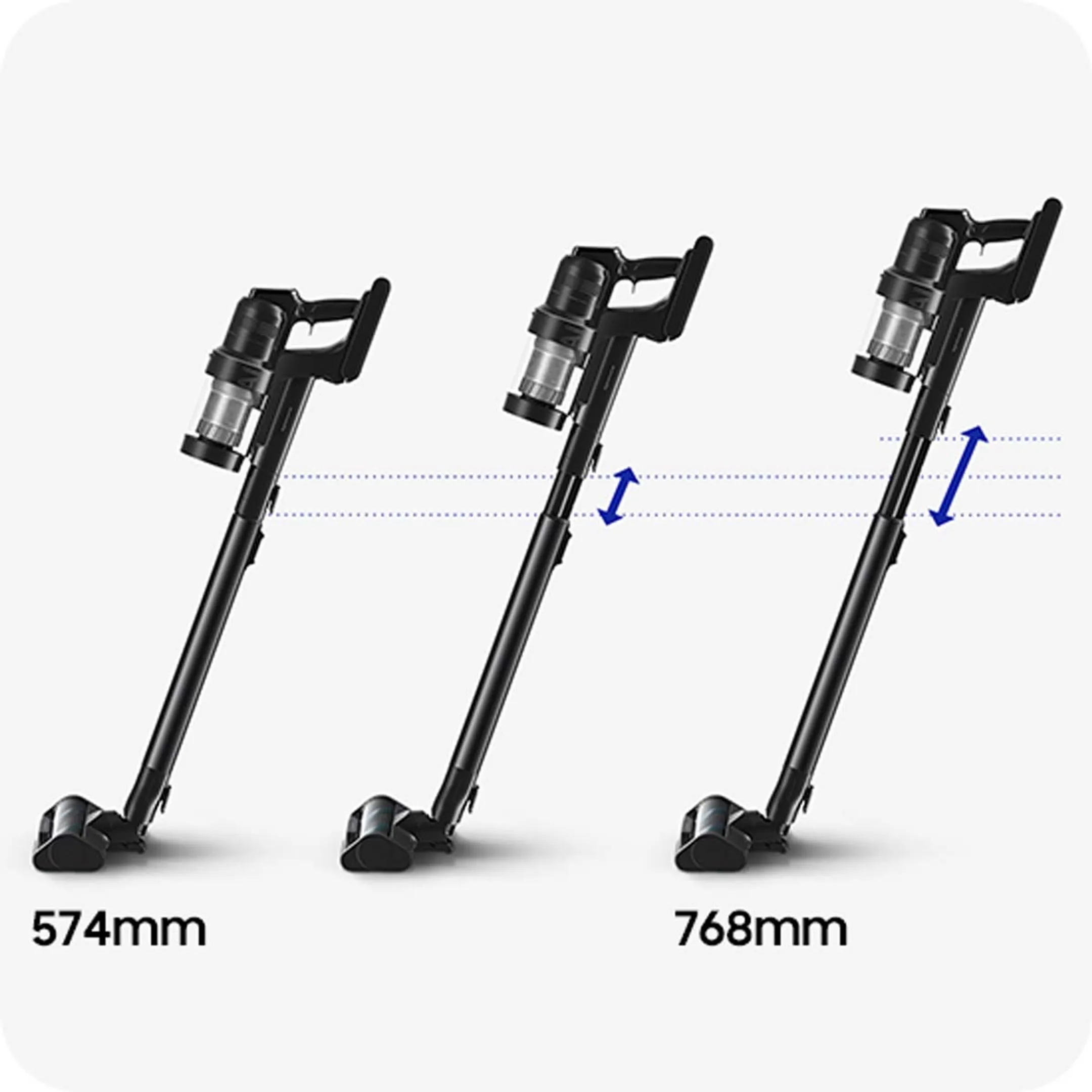 Samsung Steelstofzuiger Bespoke Jet VS28C9784QK/WA image