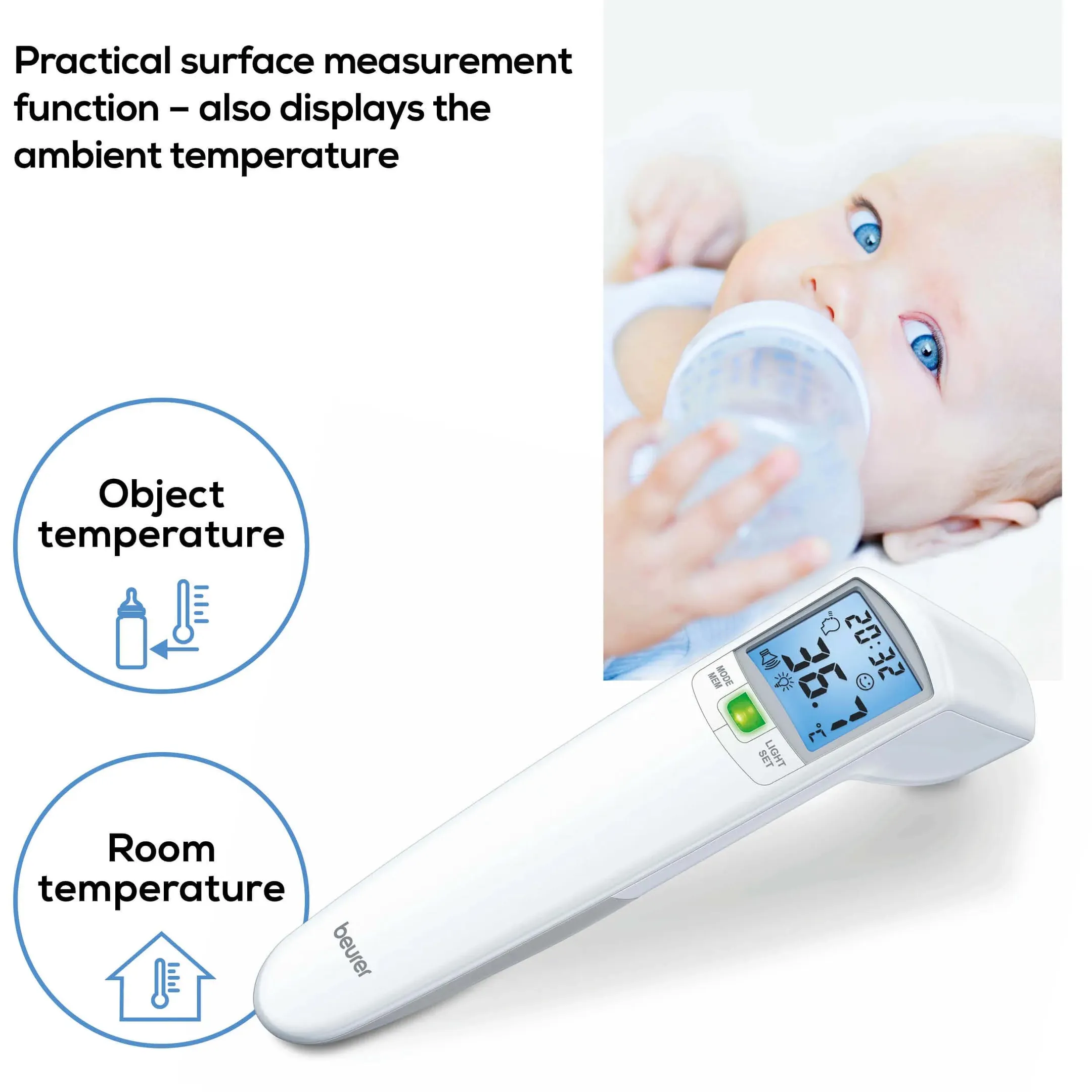 Beurer Contactloze thermometer FT 100 image