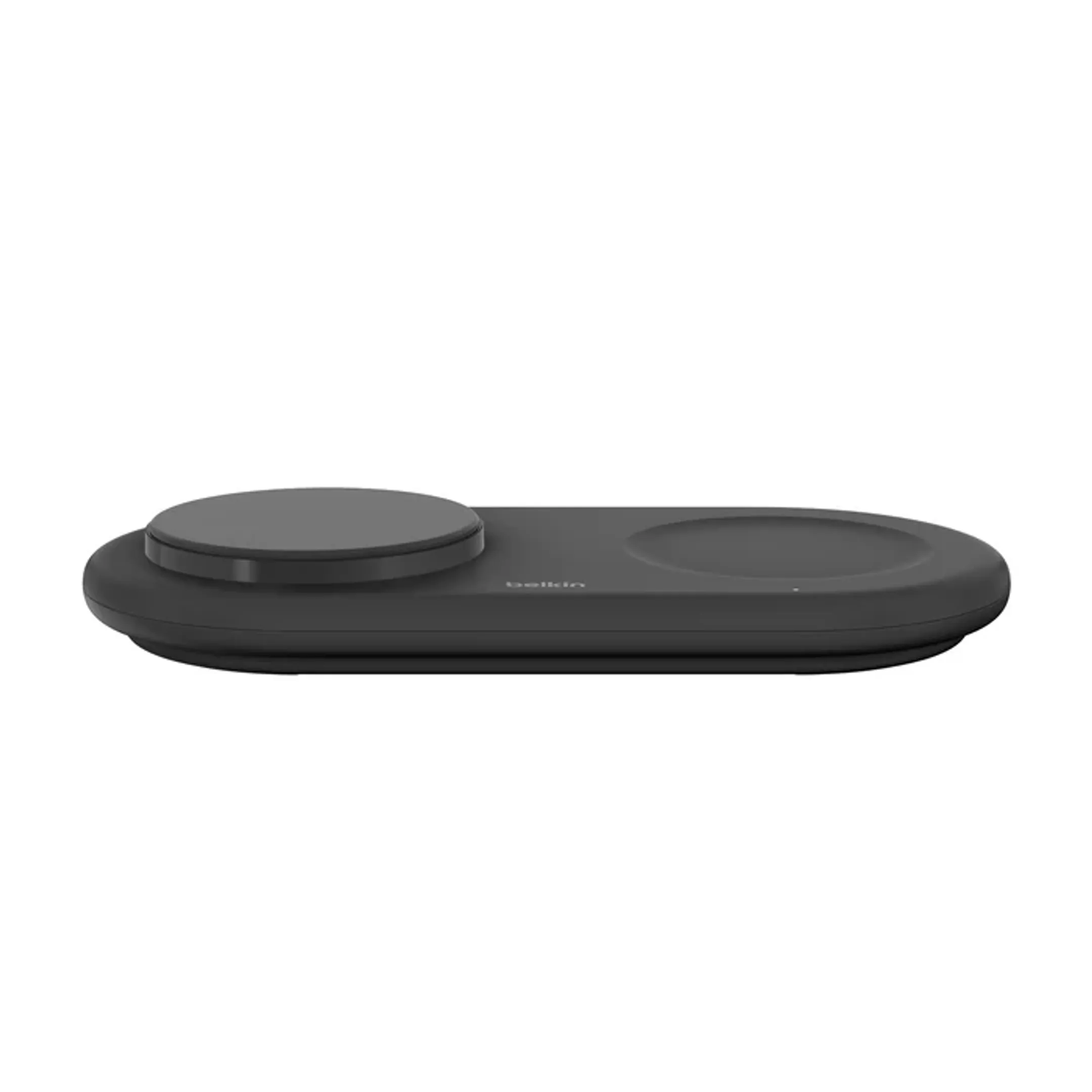 BoostCharge Pro | Station de charge magnétique 2-en-1 avec Qi2 (15 W) - Noir