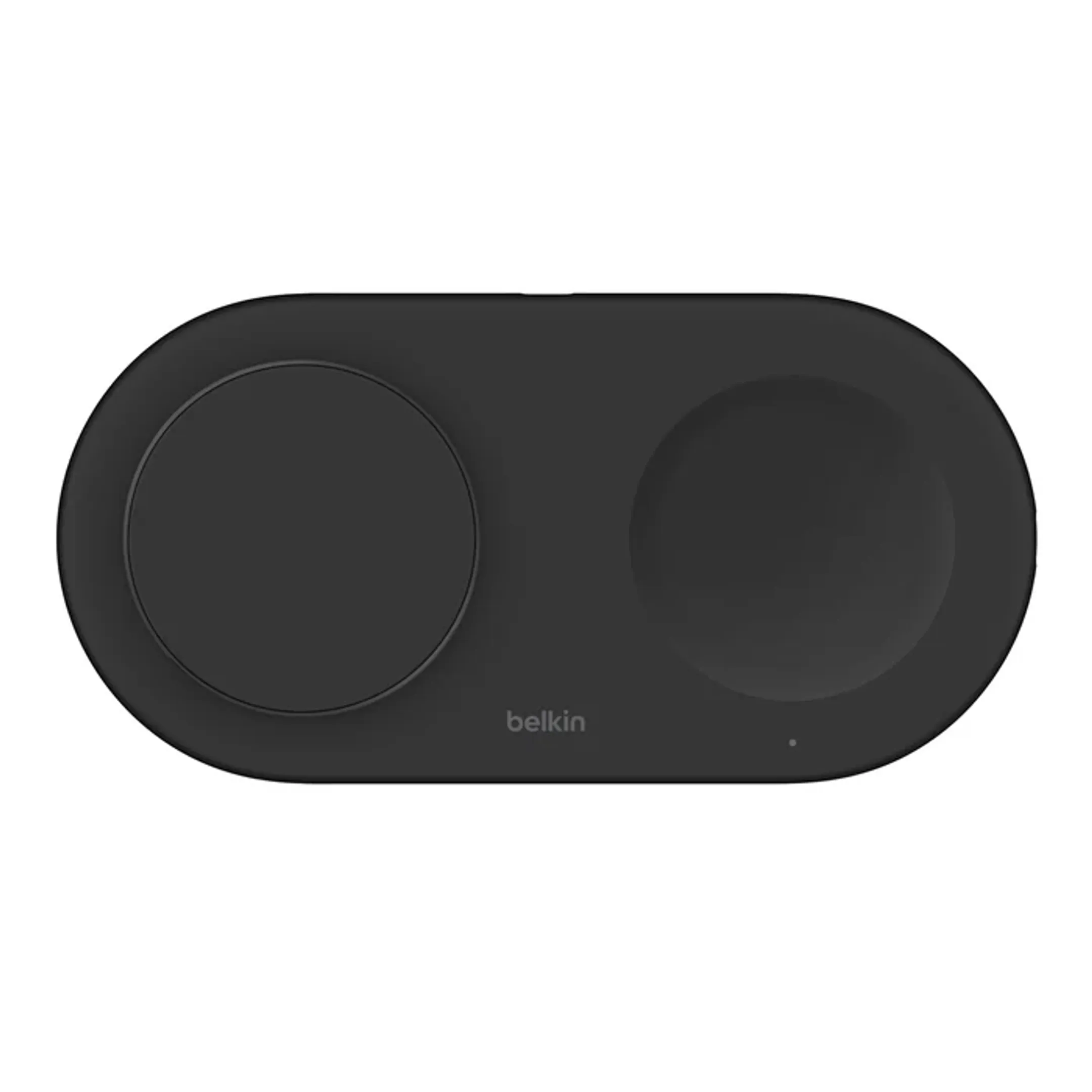 BoostCharge Pro | Station de charge magnétique 2-en-1 avec Qi2 (15 W) - Noir