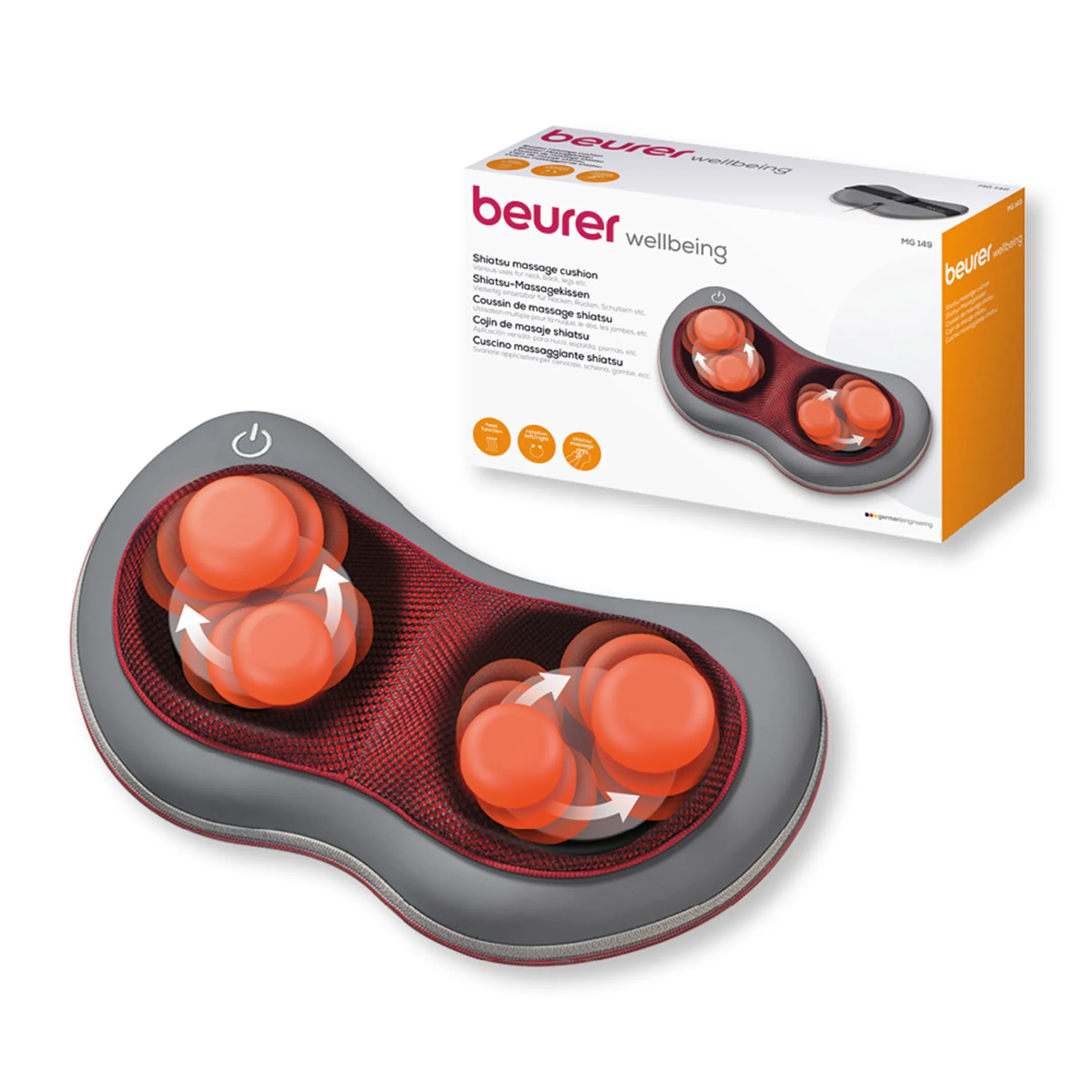 Beurer Shiatsu massagekussen MG 149 image
