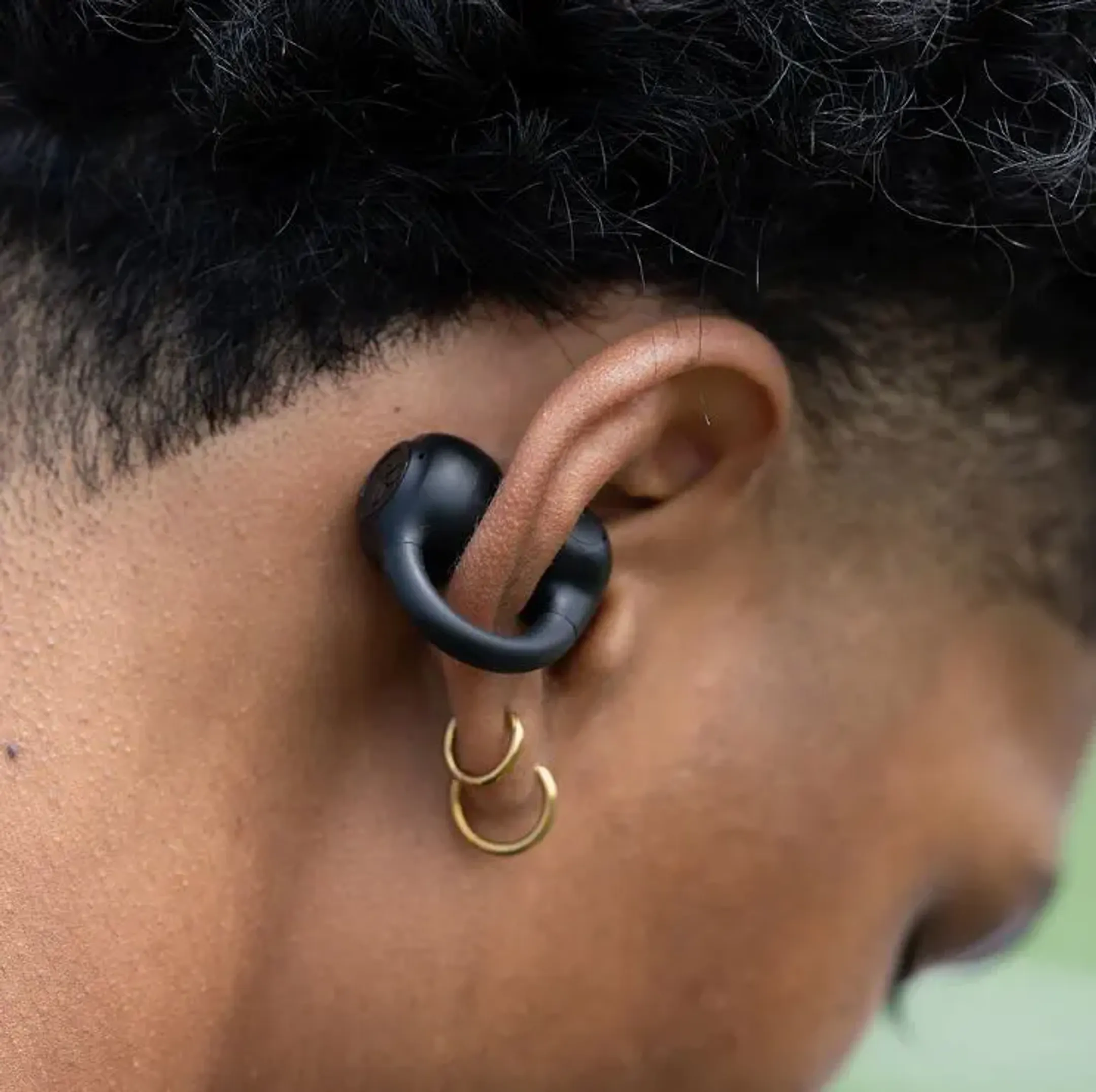 JLab Flex Open earbuds oortjes - Zwart image