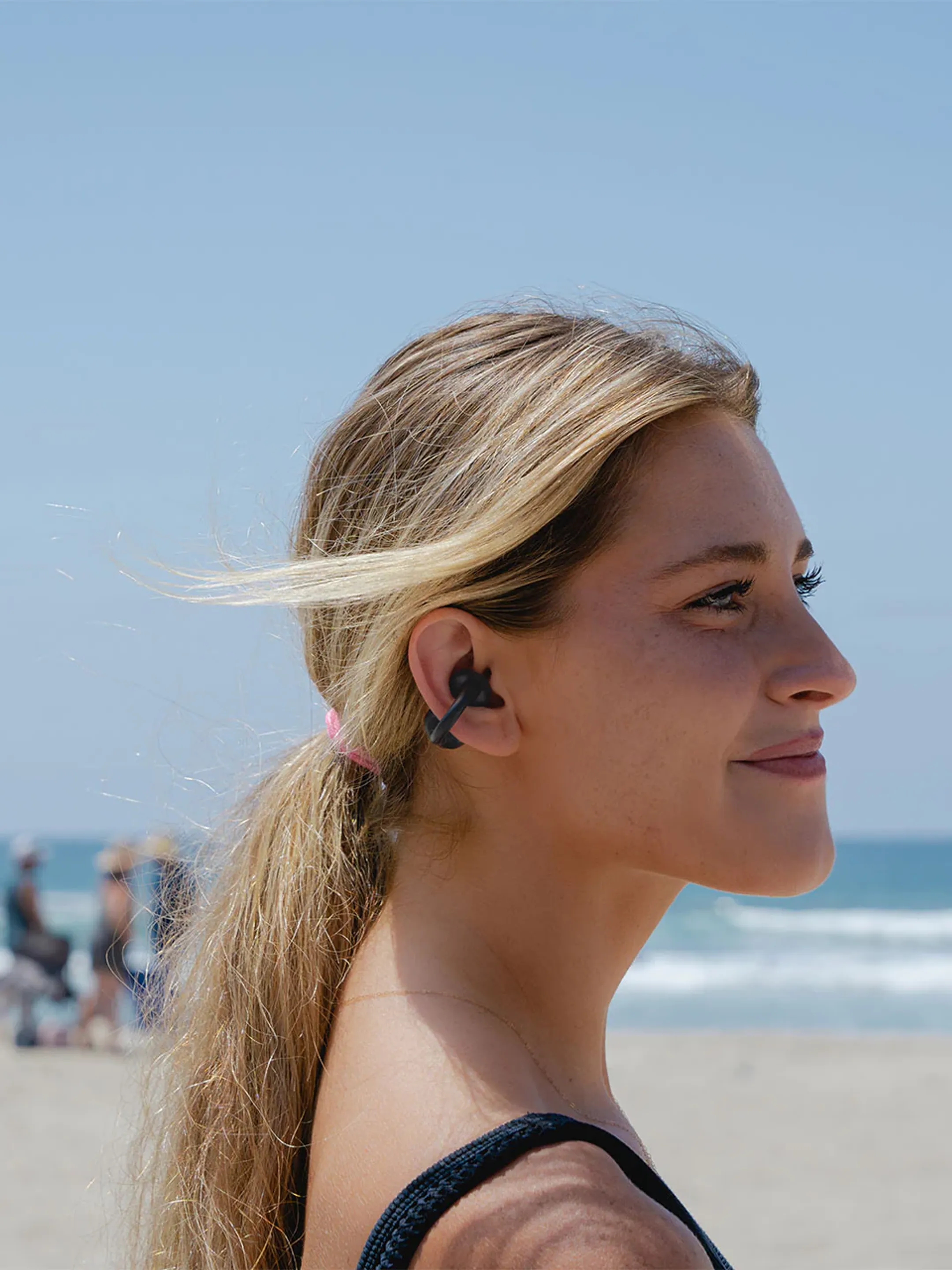 JLab Flex Open earbuds oortjes - Zwart image