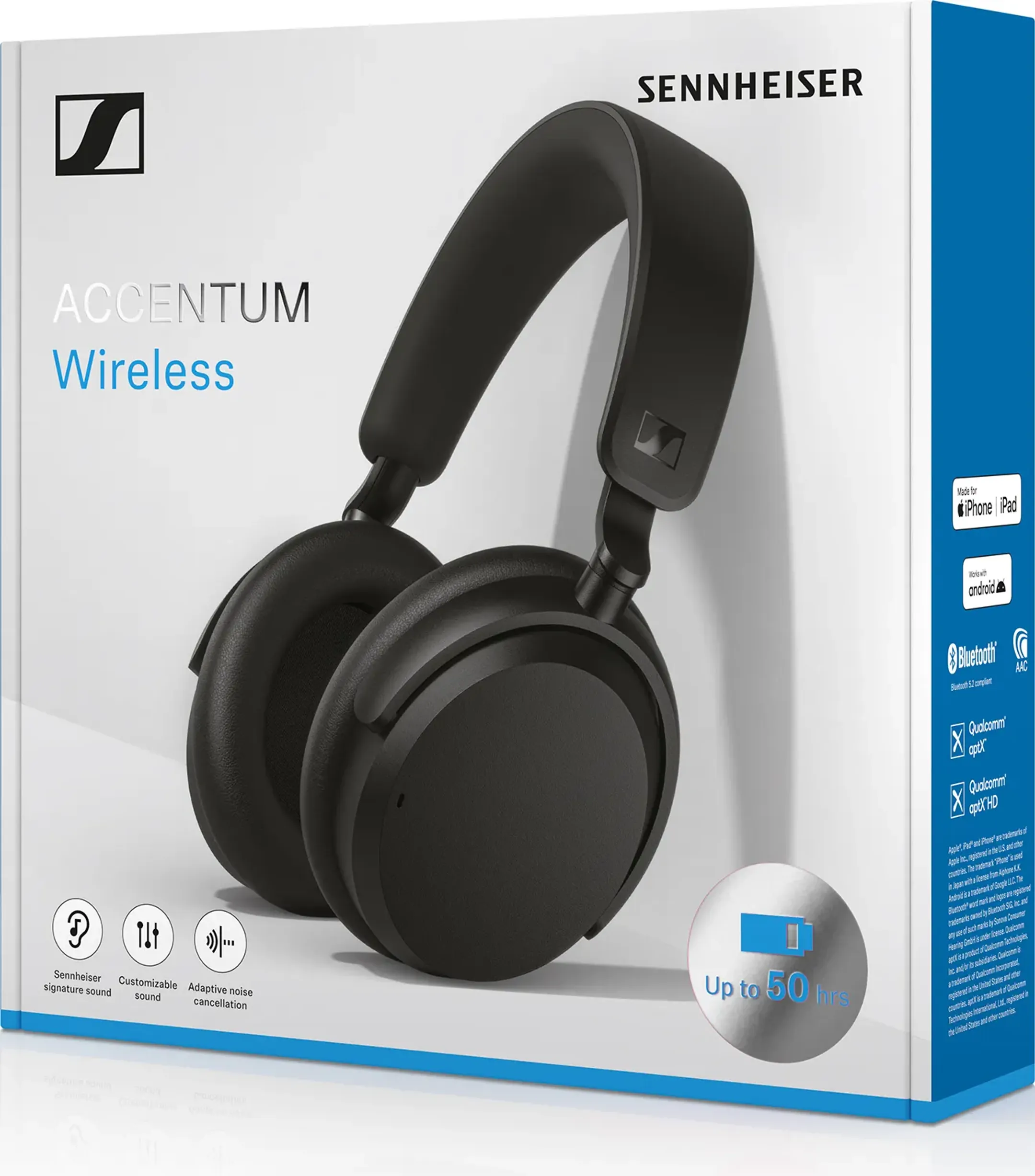 Sennheiser Accentum Wireless koptelefoon - Zwart image
