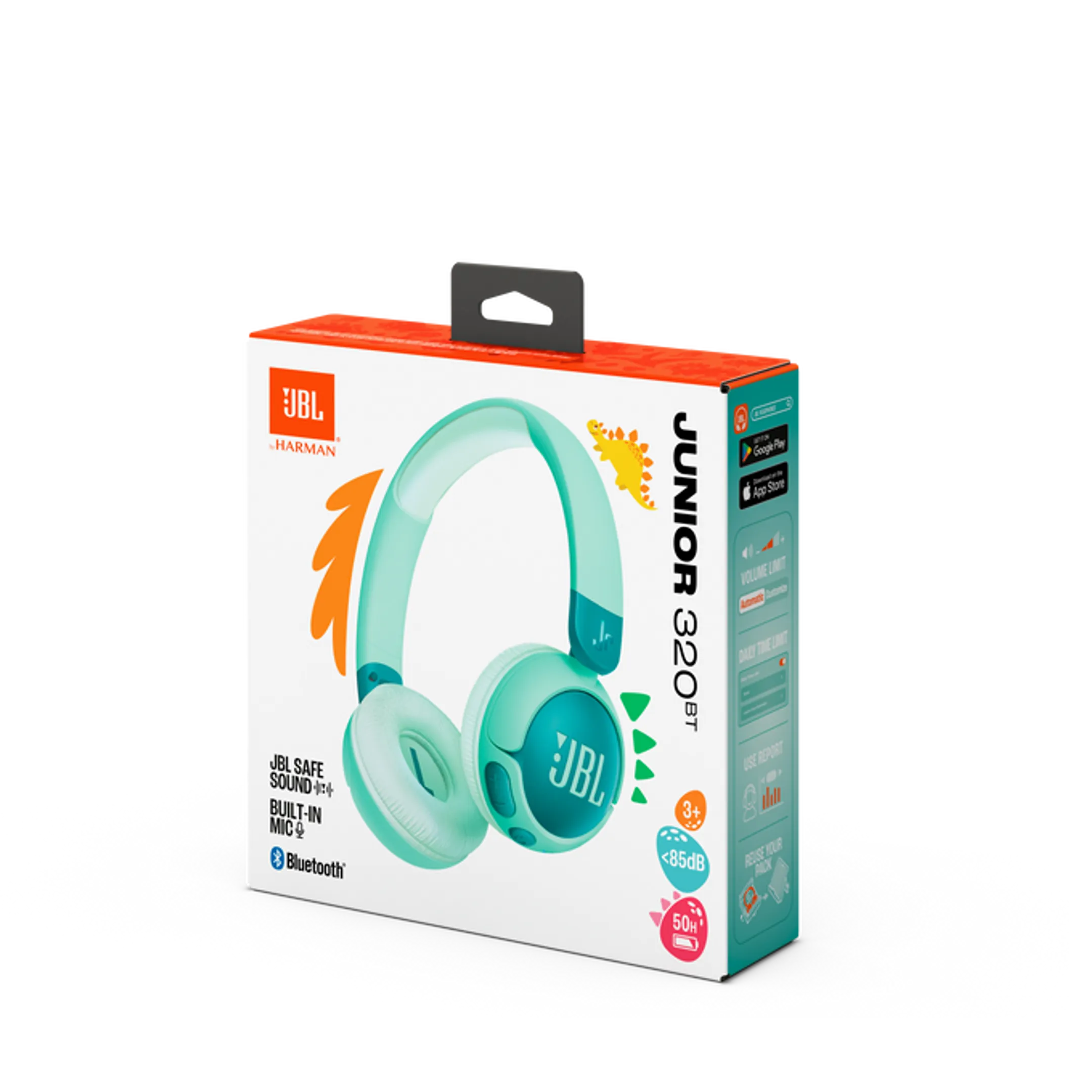 JBL Casque pour enfants Junior 320 - Vert image