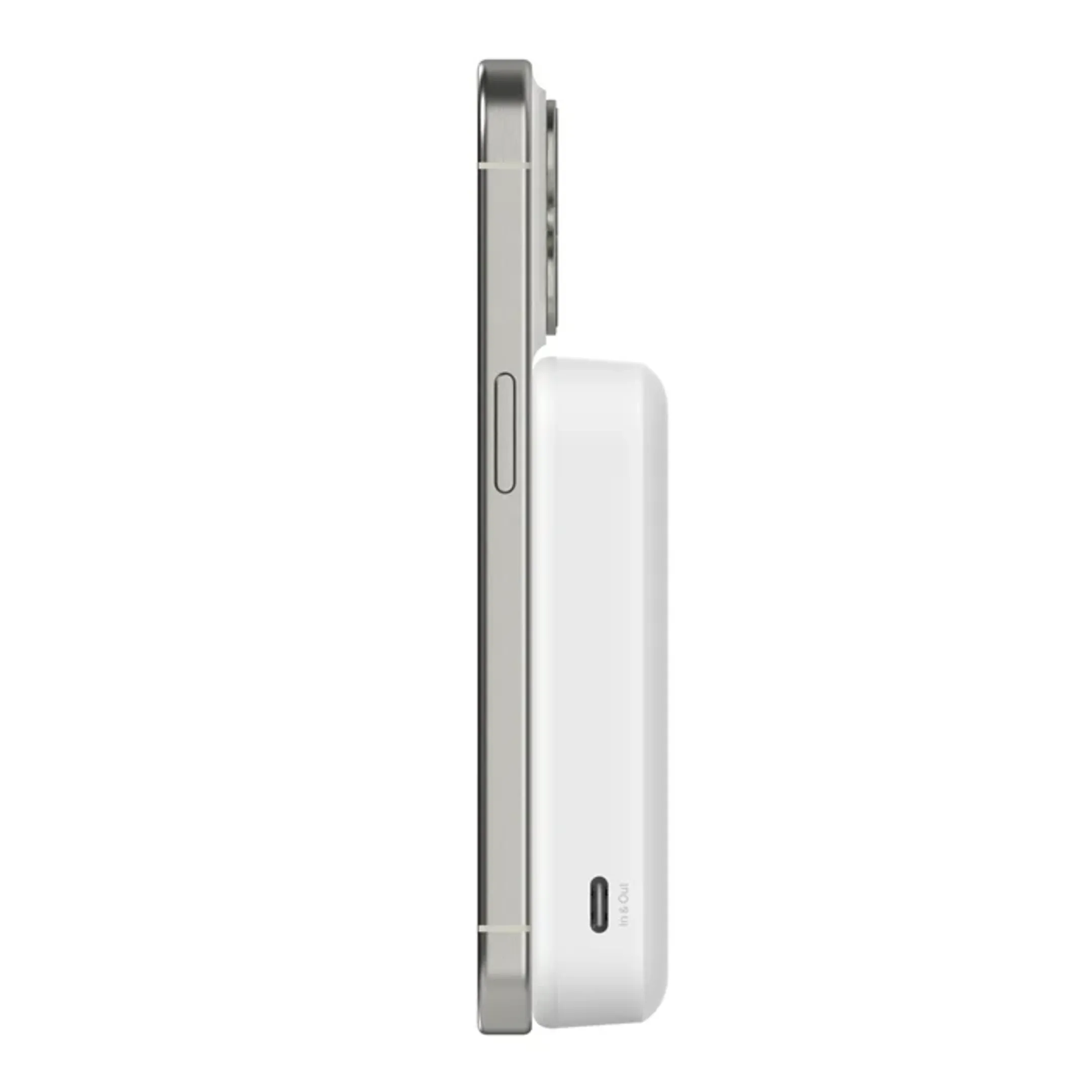 Batterie ext. magnétique BoostCharge 10 000 mAh - Qi2 - Blanc