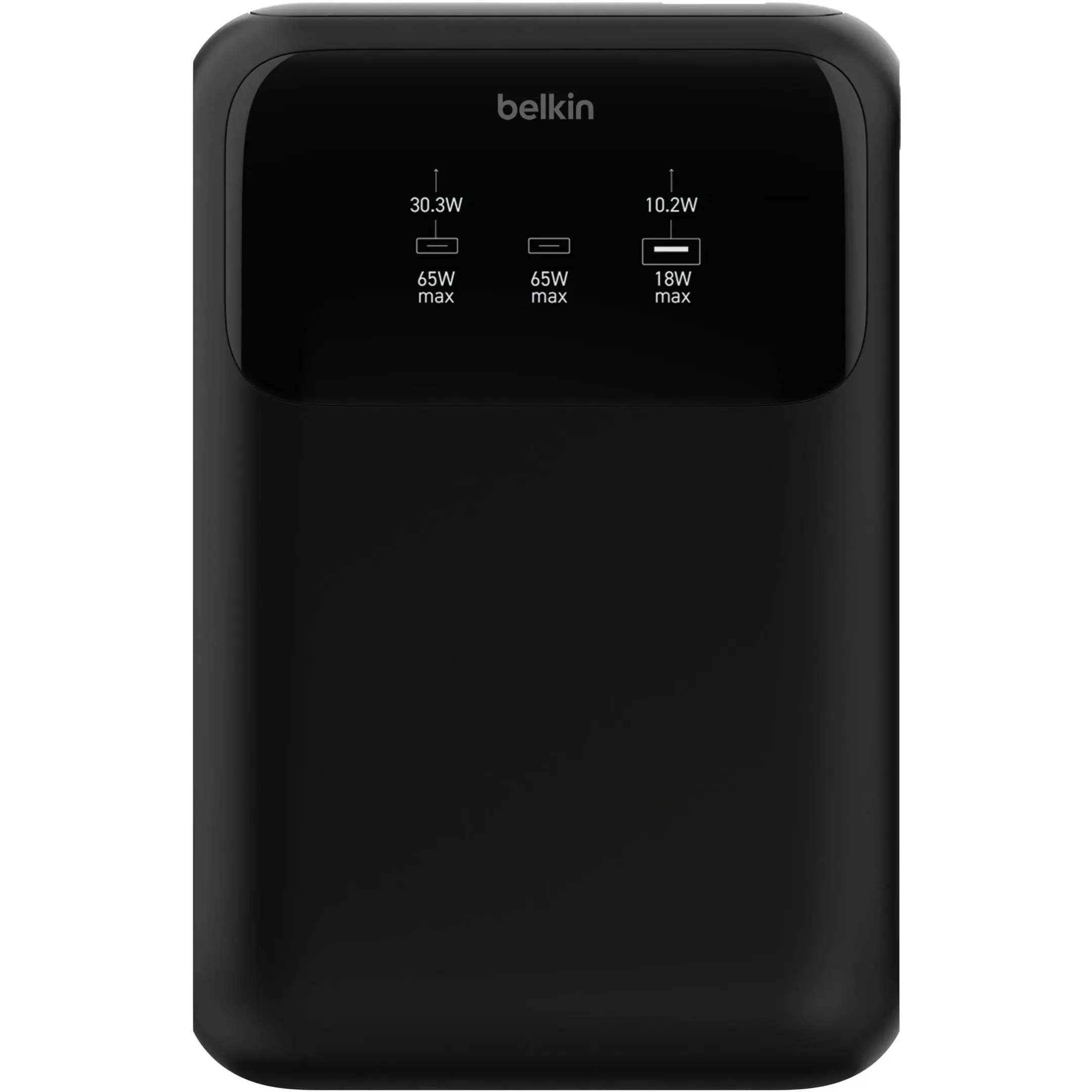 Belkin BoostCharge | 3-poorts powerbank 20.000mAh - 65W - Zwart image