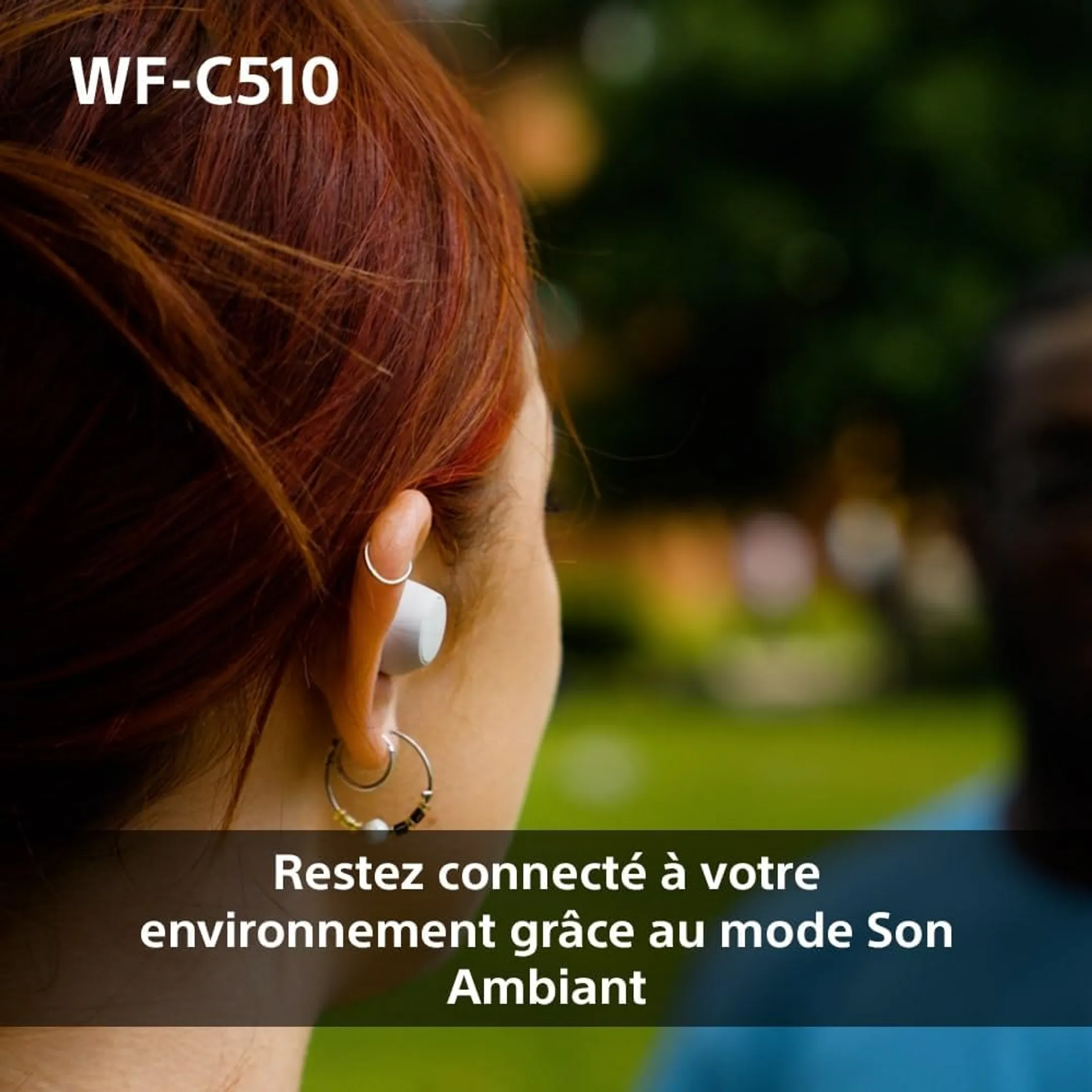 Sony Écouteurs sans fil WF-C510 - Noir image