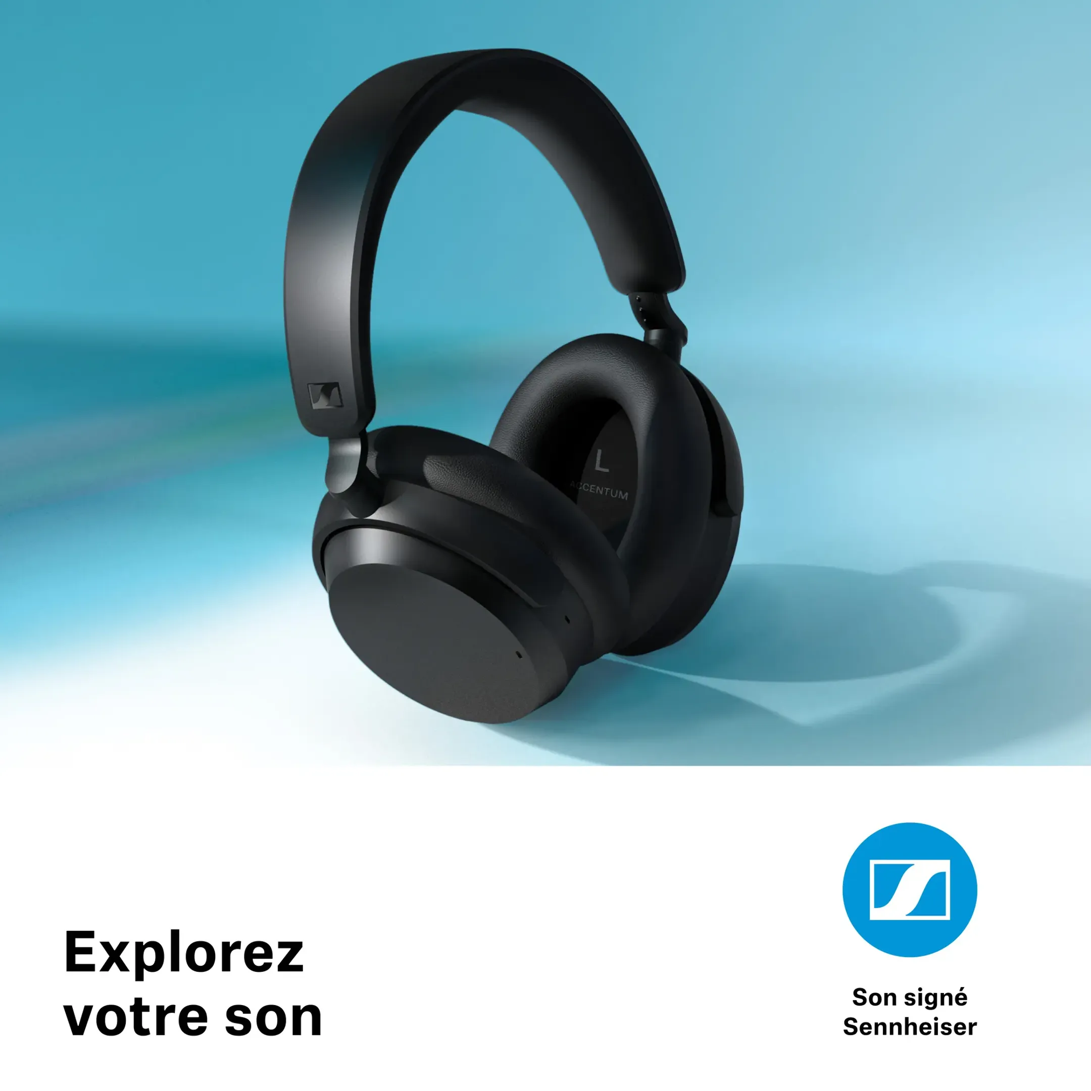 Sennheiser Casque Accentum Wireless - Blanc image