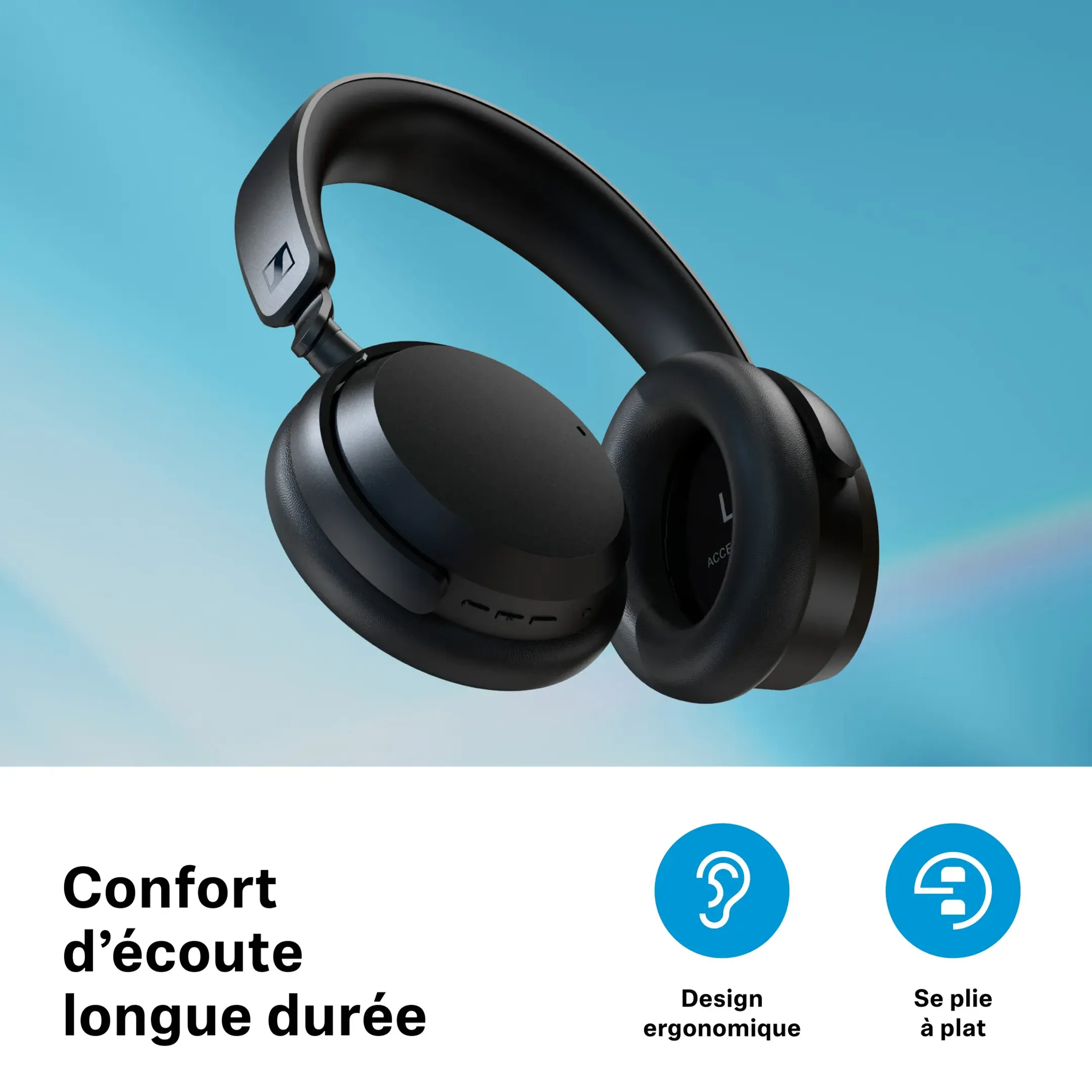 Sennheiser Casque Accentum Wireless - Blanc image