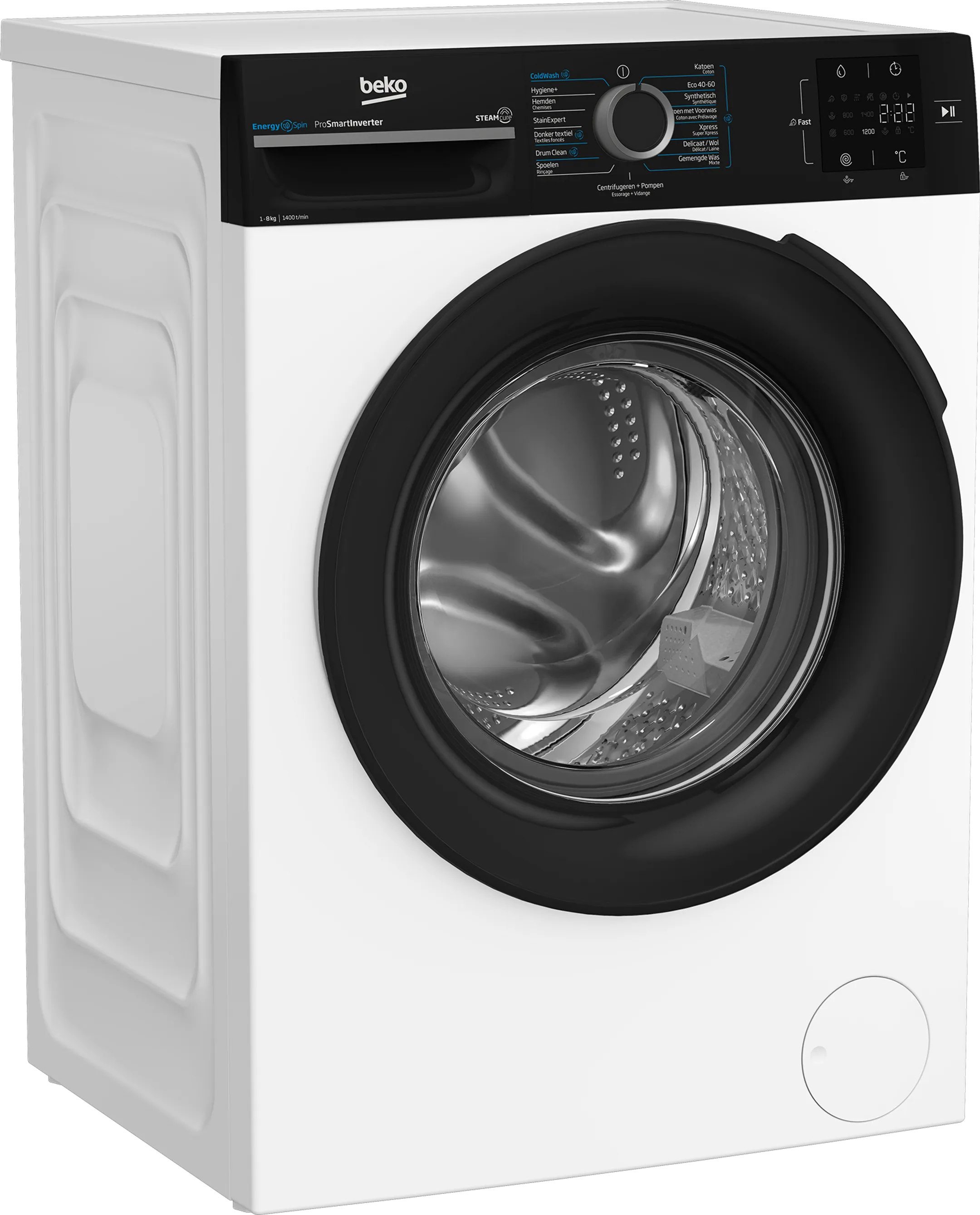 Beko Machine à laver BM3WFT3841B image