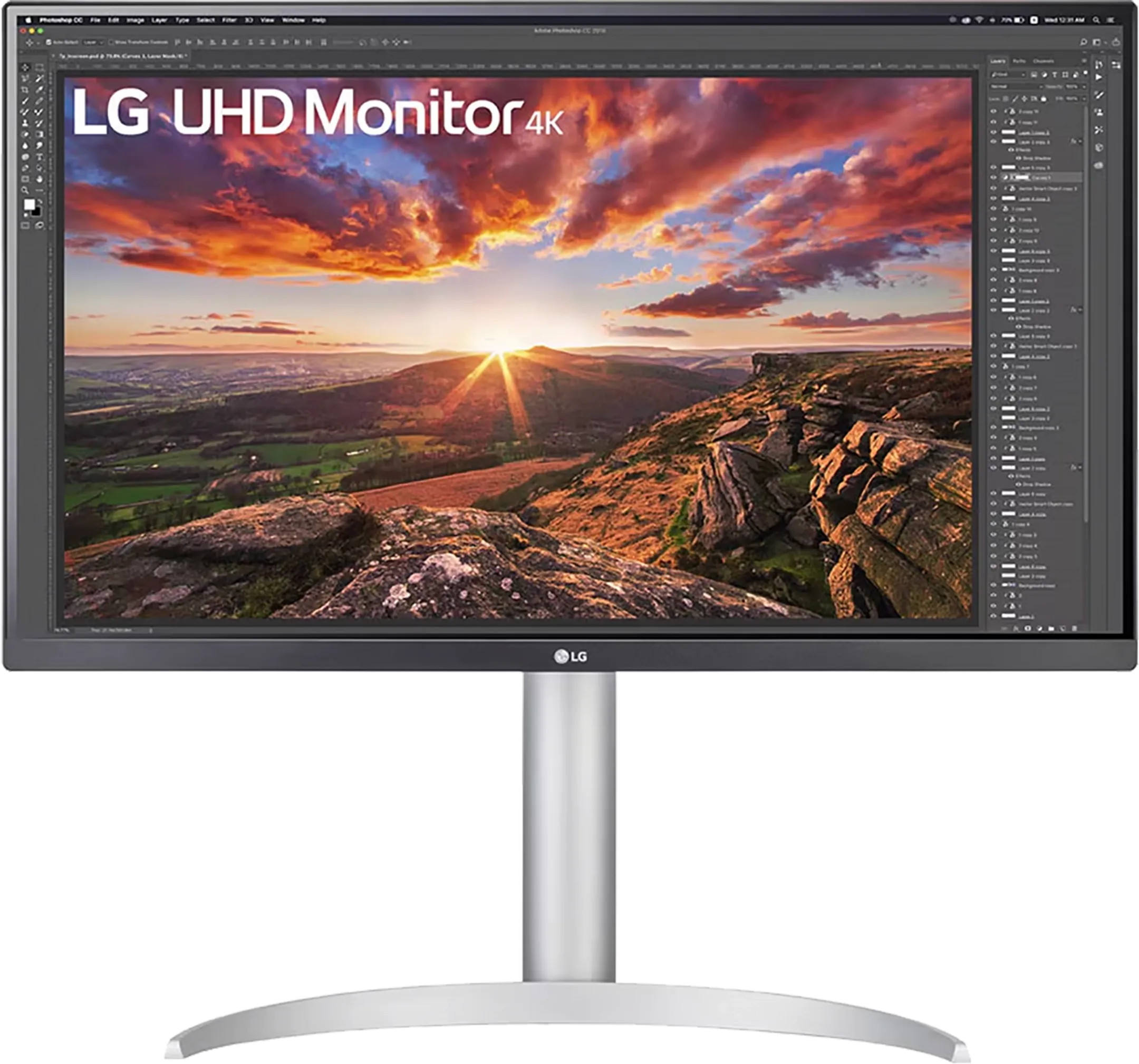 27" moniteur IPS UHD 4K 27UP85NP-W.AEU