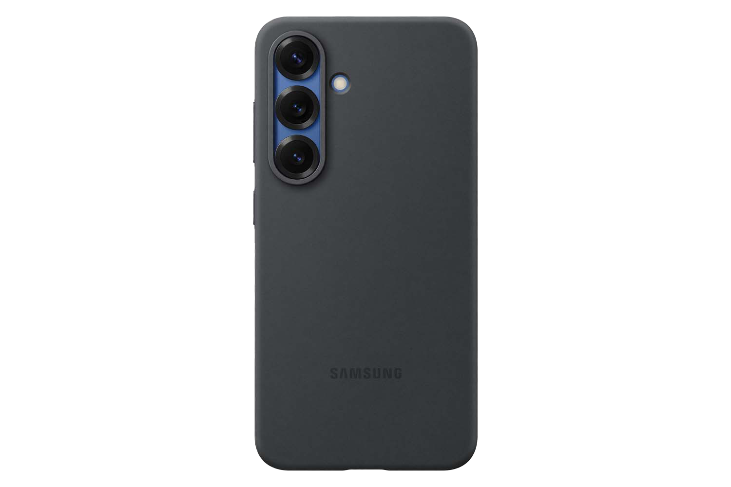 Samsung Silicone backcover voor Galaxy S25 - Zwart