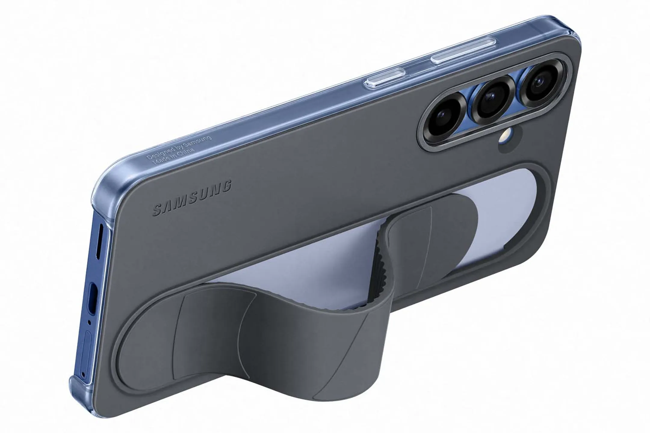 Samsung Standing Grip backcover pour Galaxy S25 - Noir image