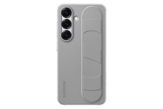 Standing Grip backcover voor Galaxy S25 - Grijs