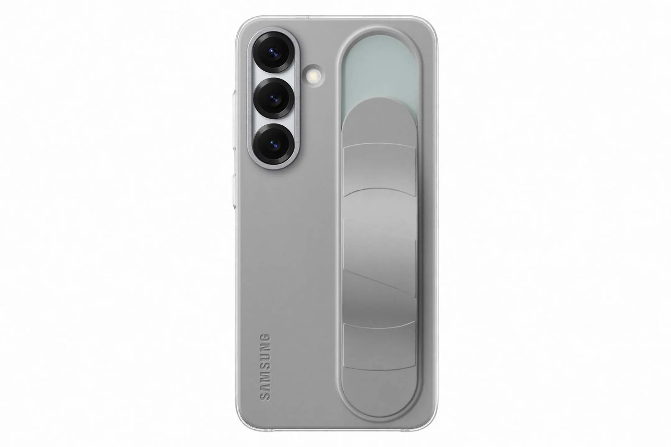 Samsung Standing Grip backcover pour Galaxy S25 - Wit image