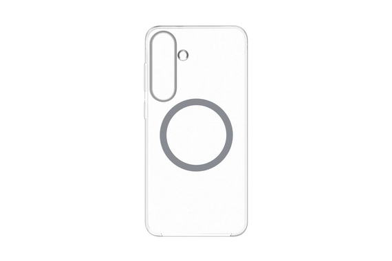 Clear magnet cover voor Galaxy S25+ - Transparant