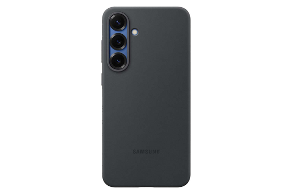 Coque en silicone pour Galaxy S25+ - Noir