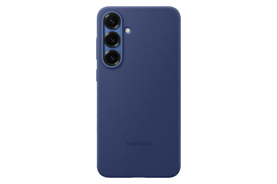 Coque en silicone pour Galaxy S25+ - Bleu