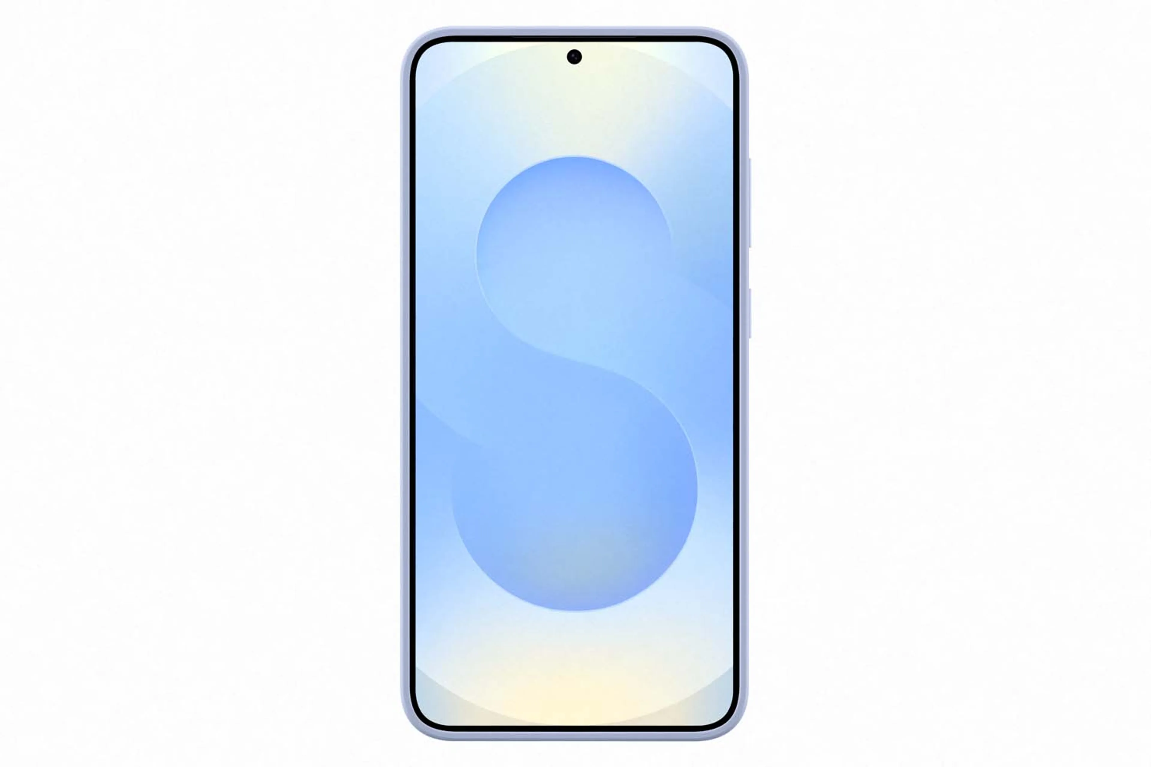 Samsung Coque en silicone pour Galaxy S25+ - Bleu clair image