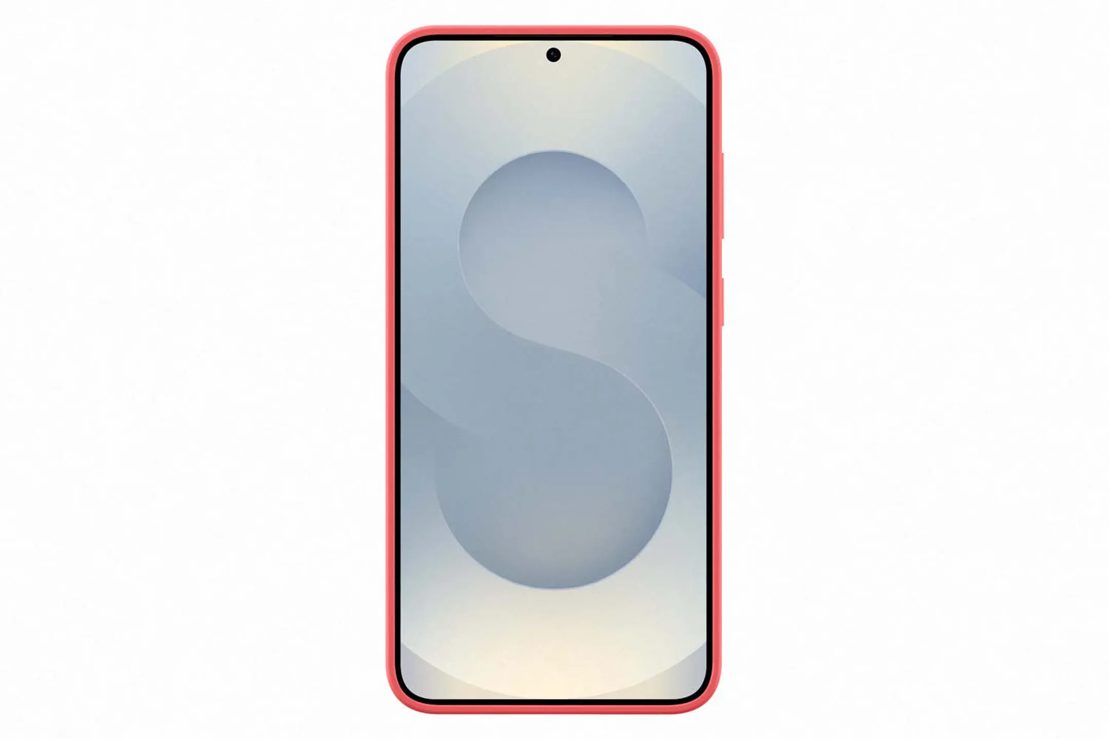 Samsung Silicone backcover voor Galaxy S25+ - Rood image