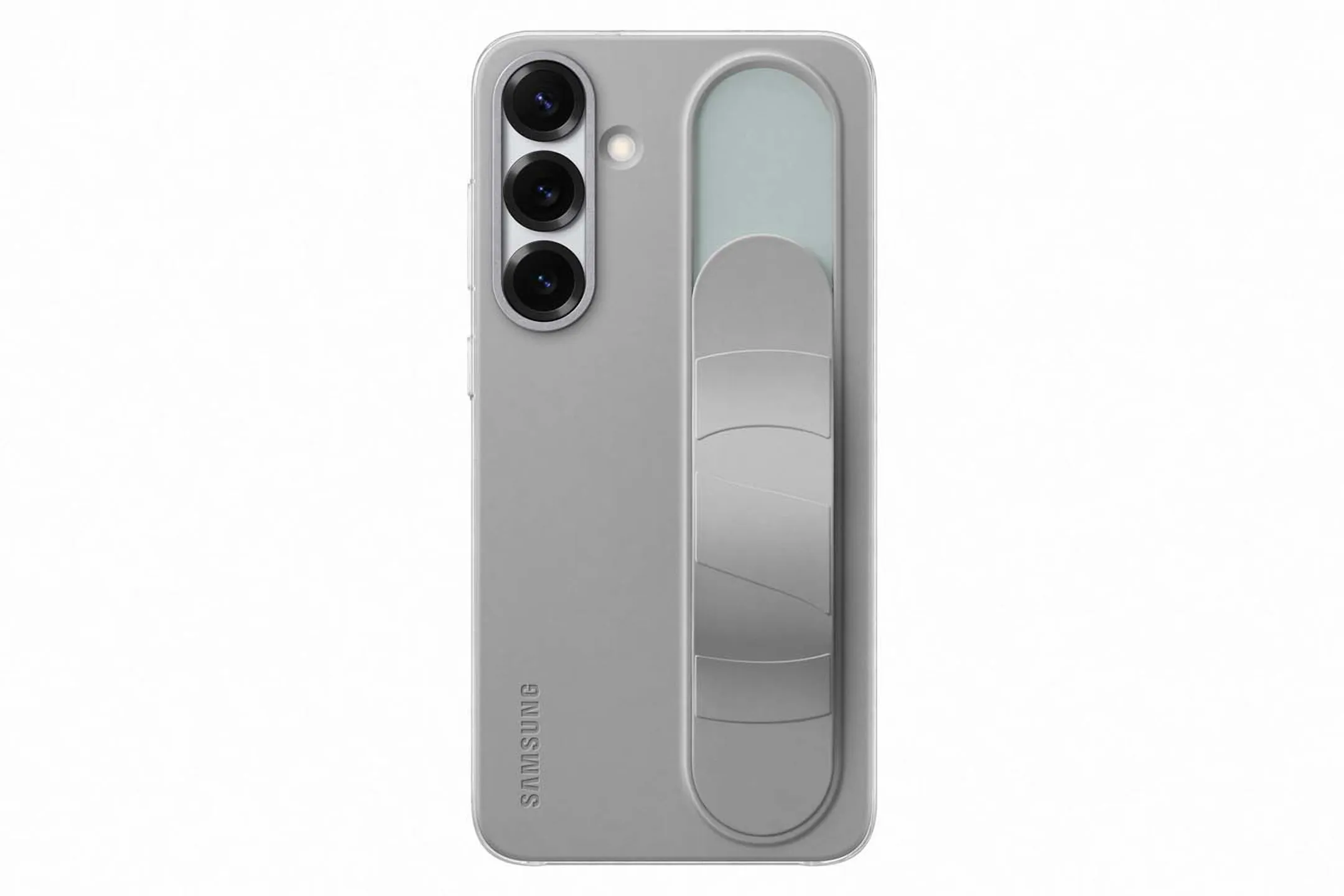 Samsung Standing Grip backcover voor Galaxy S25+ - Grijs image