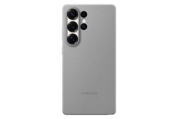 Silicone backcover voor Galaxy S25 Ultra - Grijs