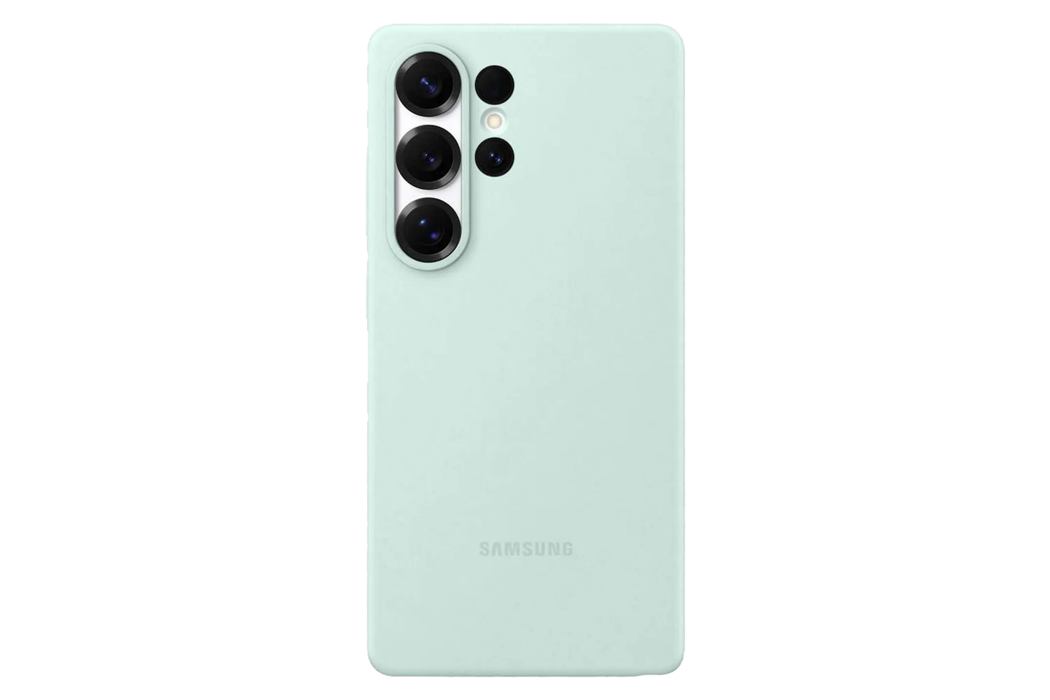 Coque en silicone pour Galaxy S25 Ultra - Menthe