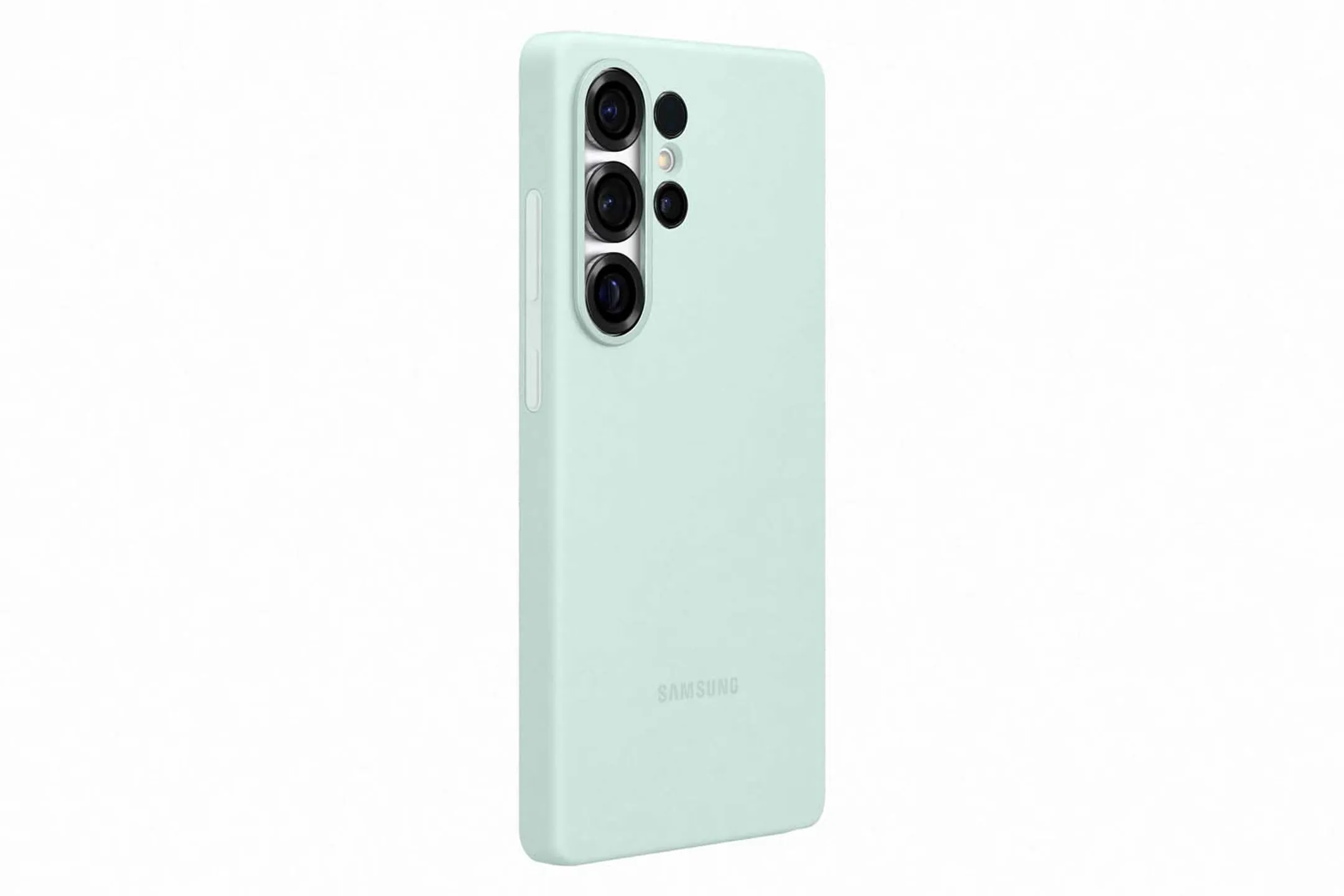 Samsung Silicone backcover voor Galaxy S25 Ultra - Munt image