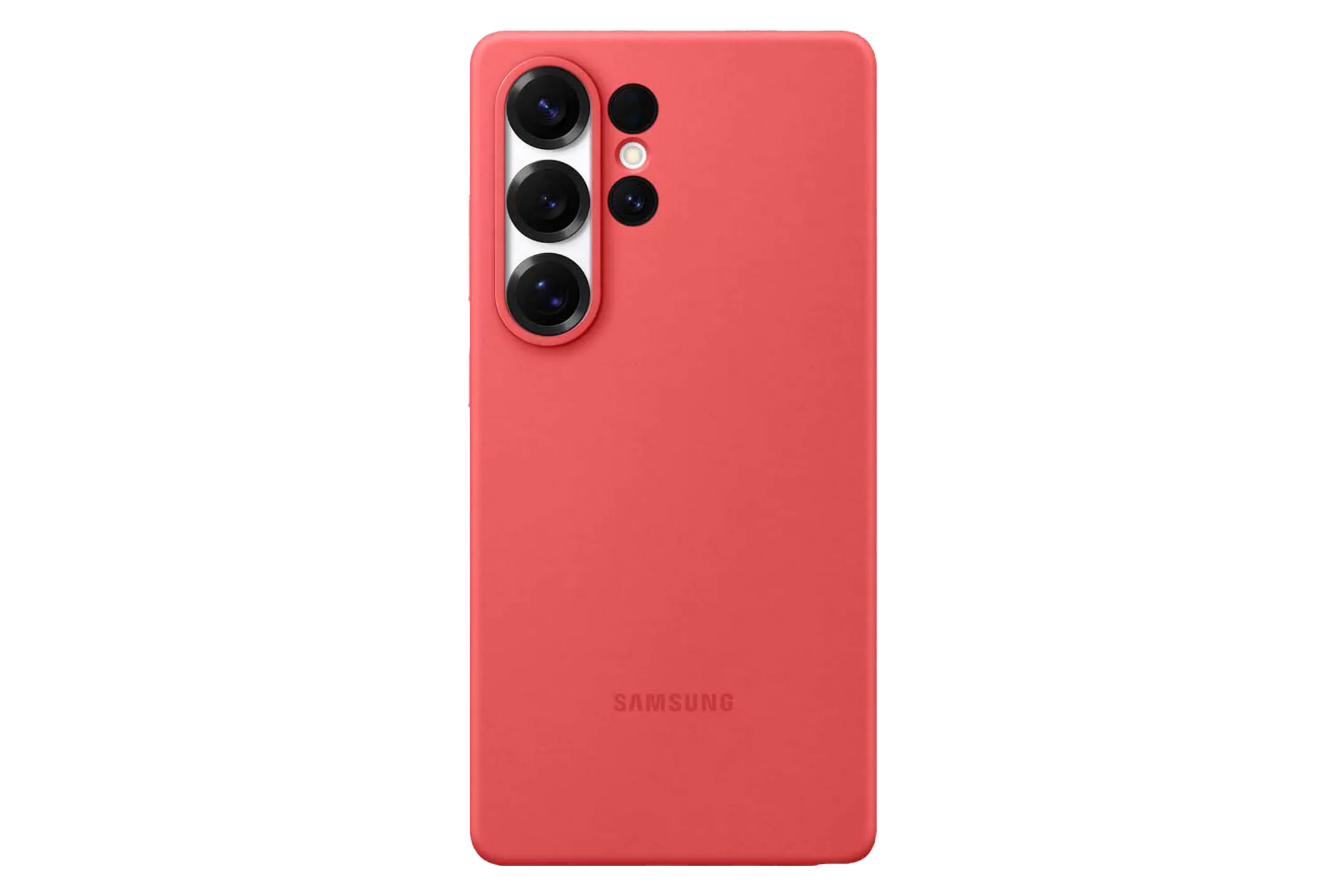 Silicone backcover voor Galaxy S25 Ultra - Rood 