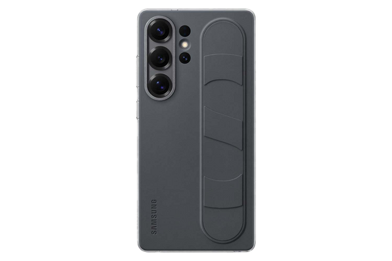 Standing Grip backcover pour Galaxy S25 Ultra - Noir