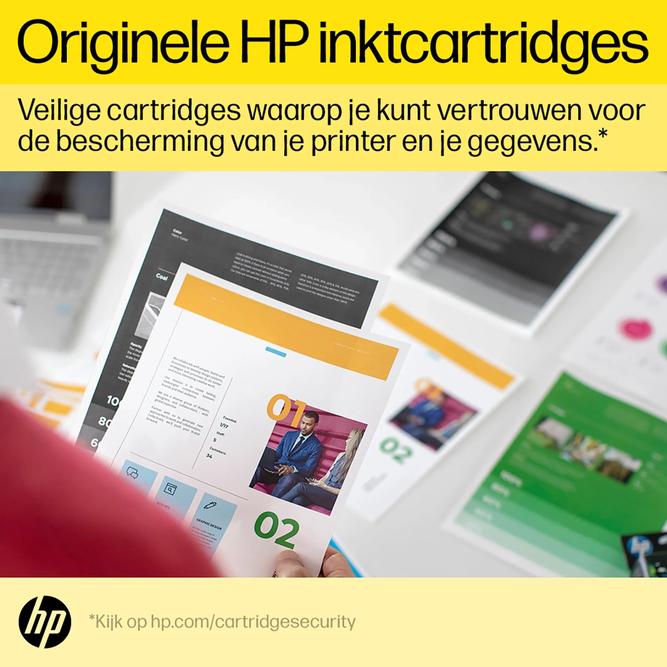 HP 308 Inktpatroon - Zwart image