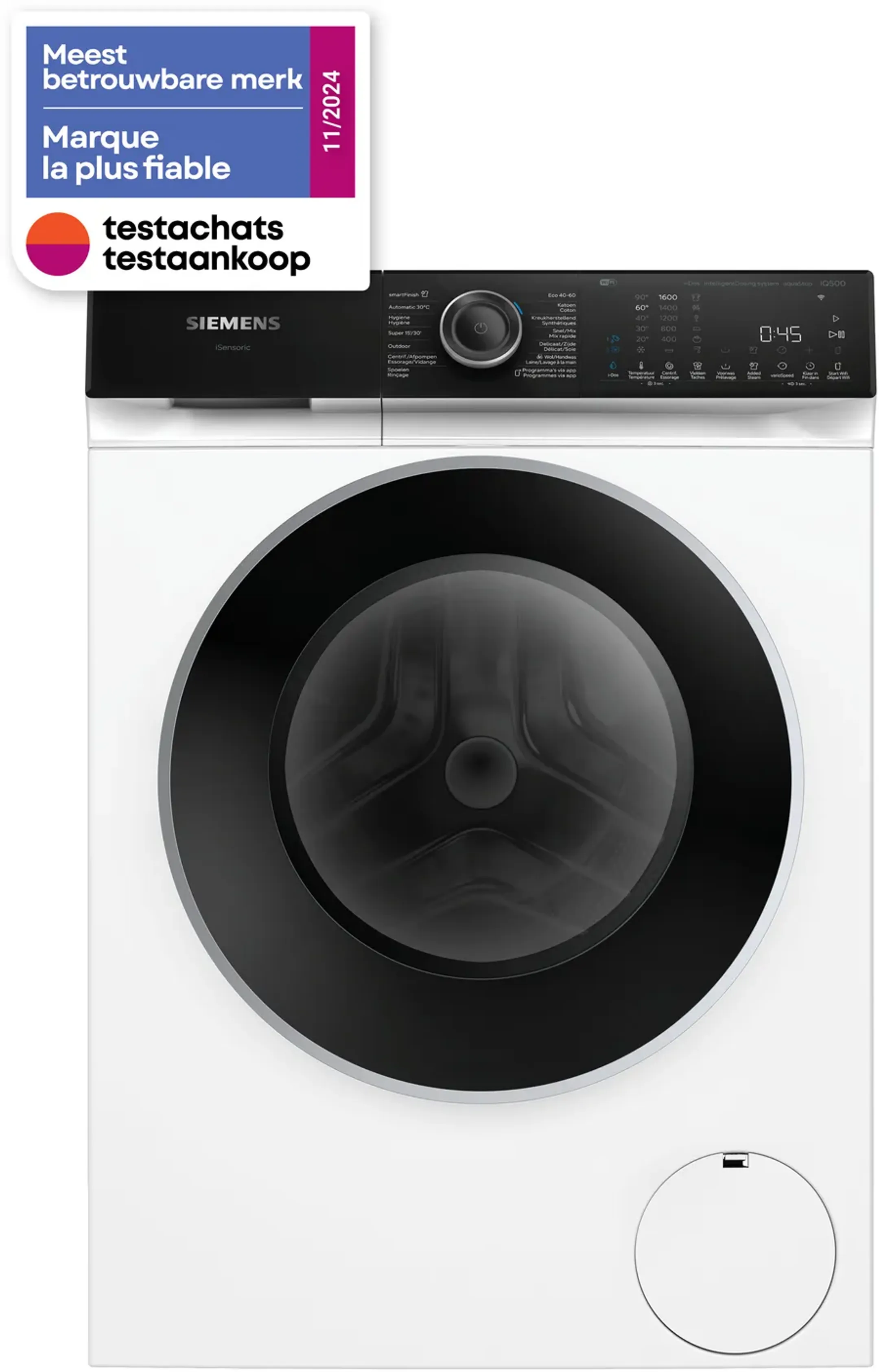 Siemens Wasmachine WG56H2A6FG iQ500 i-Dos image