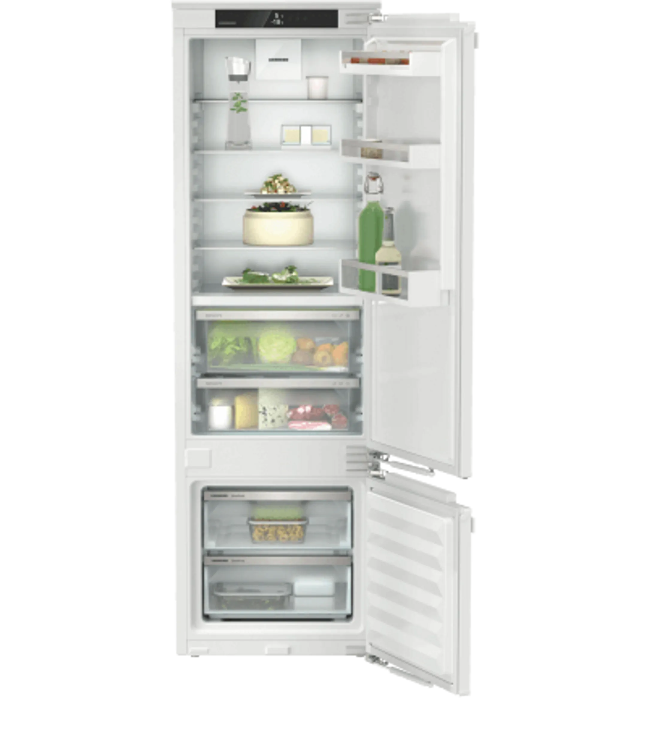 Inbouw koelkast met diepvries ICBbi 5122