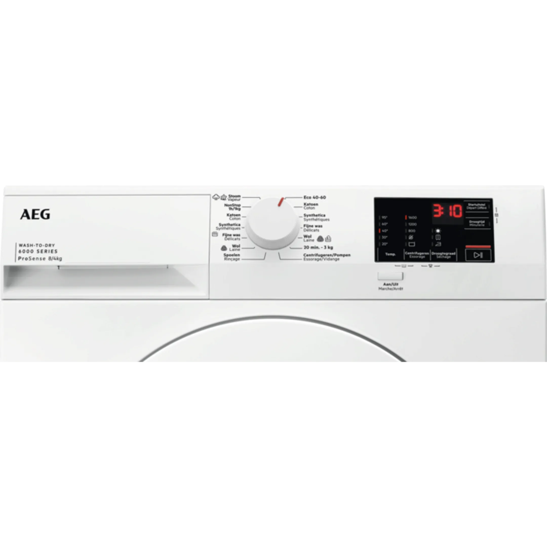AEG Was-droogcombinatie LWF62R842 image