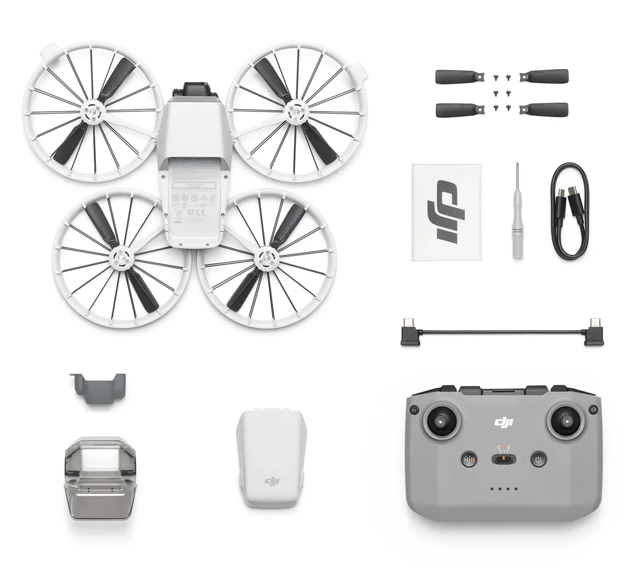 DJI FLIP Drone met RC-N3 radiobesturing image