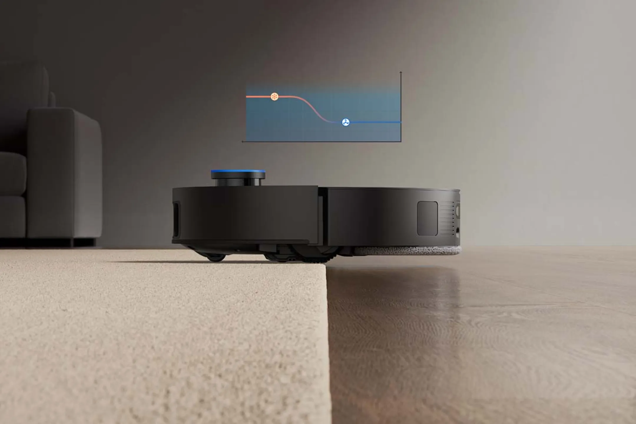 Dreame Aspirateur robot 2en1 X50 Ultra Complete Black image