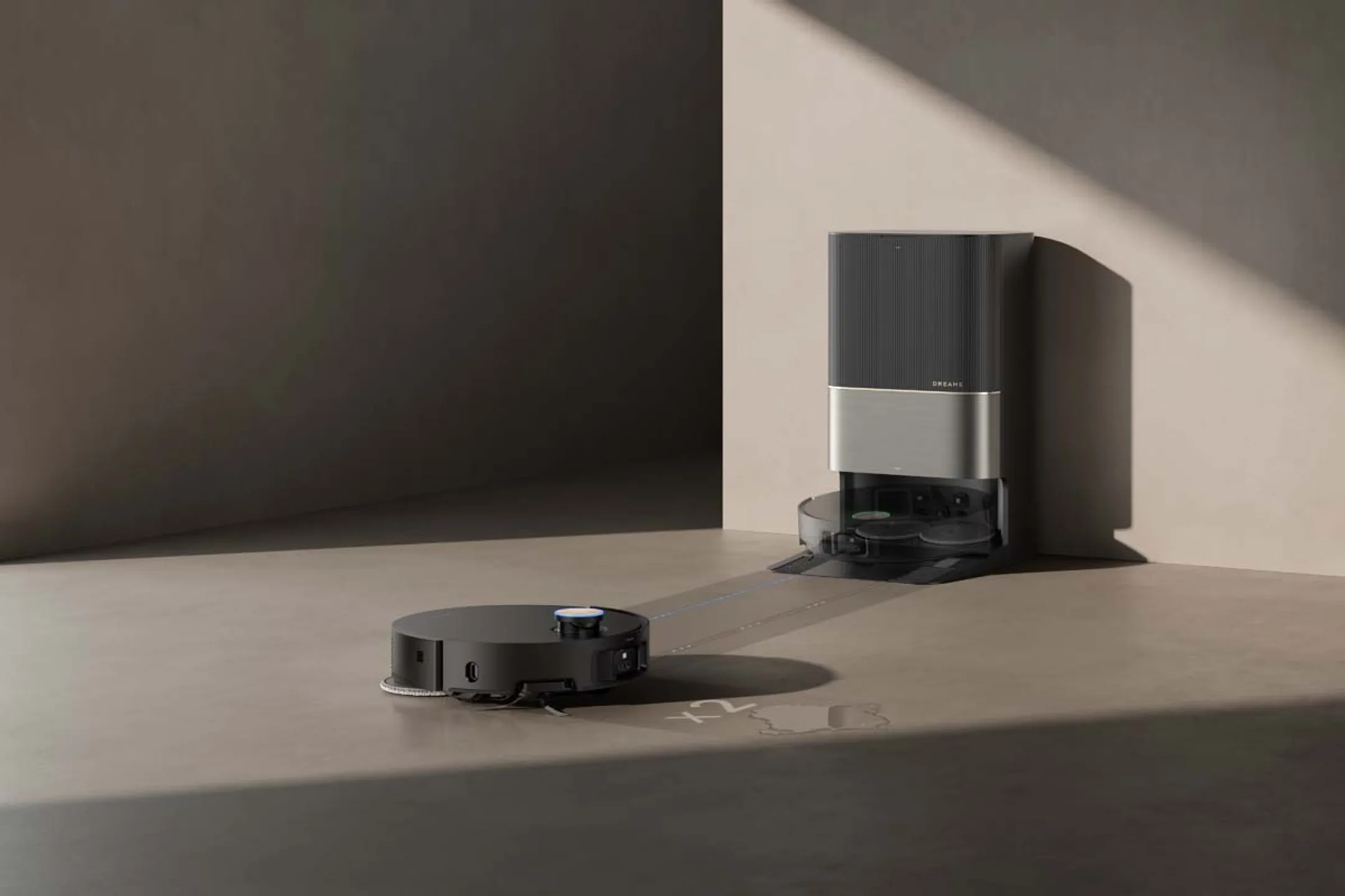 Dreame Aspirateur robot 2en1 X50 Ultra Complete Black image